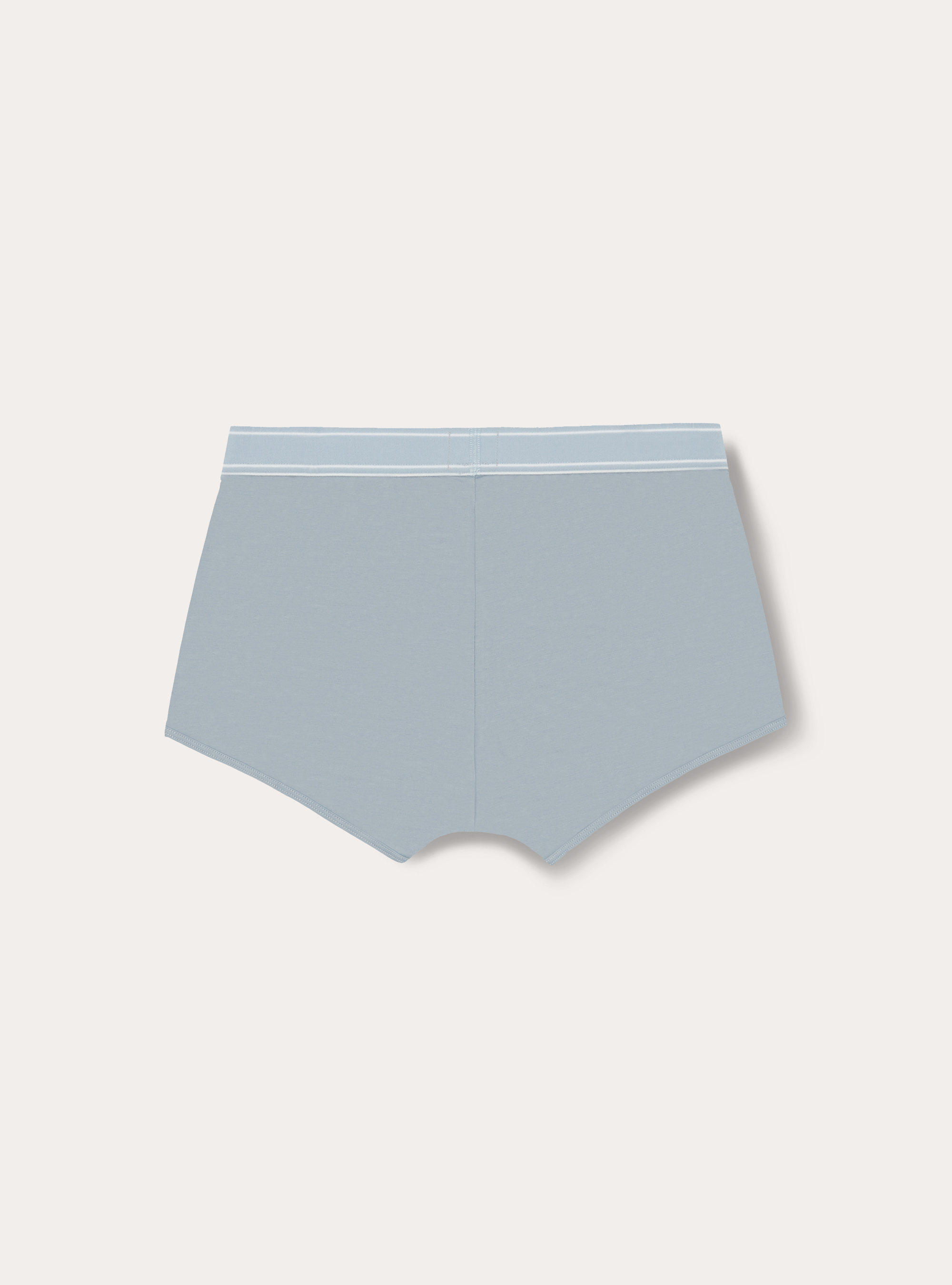 Boxer basico in jersey  elastico logato, AZ3 AZURE LIGHT