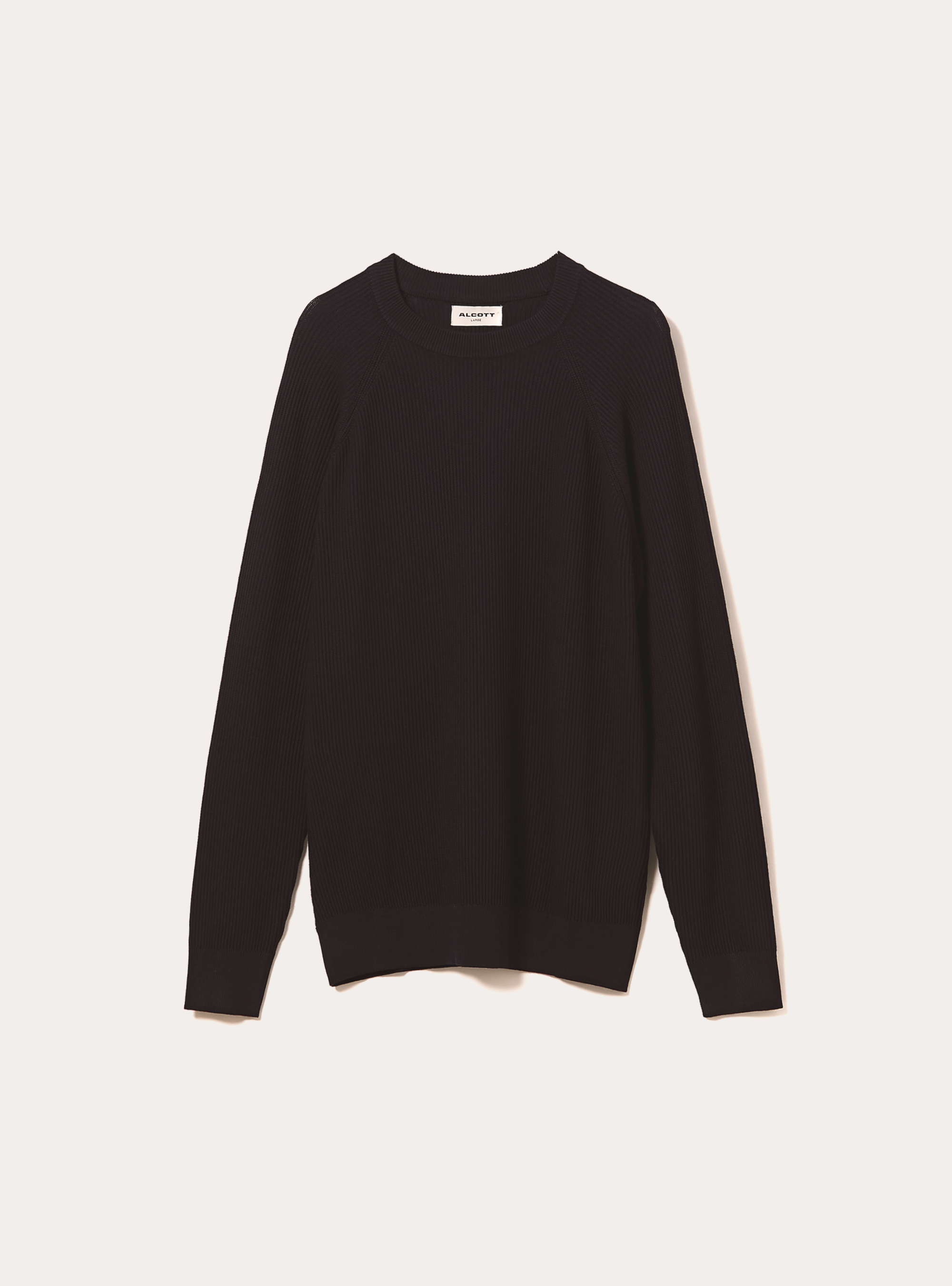 Jersey ligero de canalé, NA1 NAVY DARK