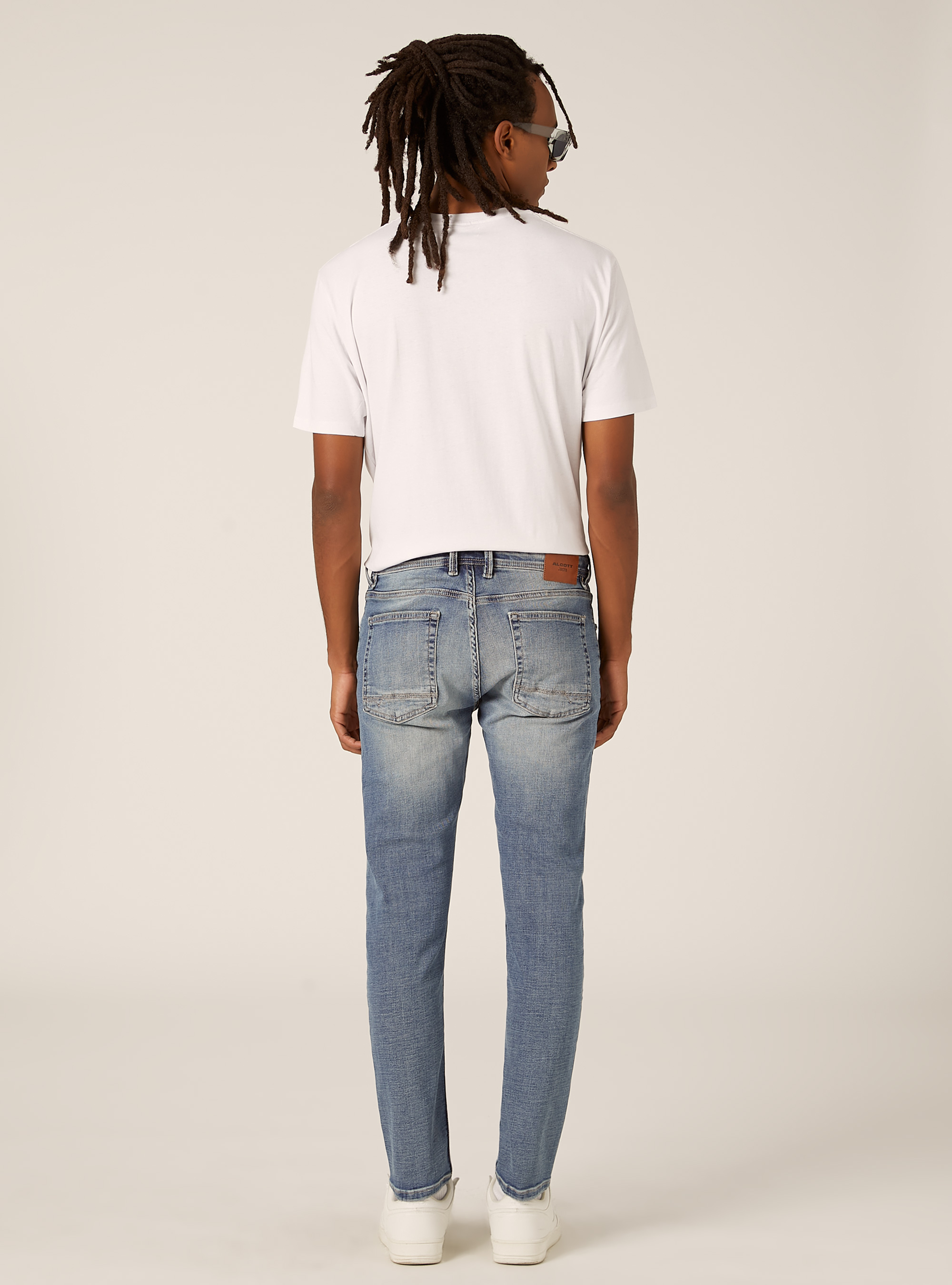 Vaqueros pitillo, D005 LIGHT BLUE