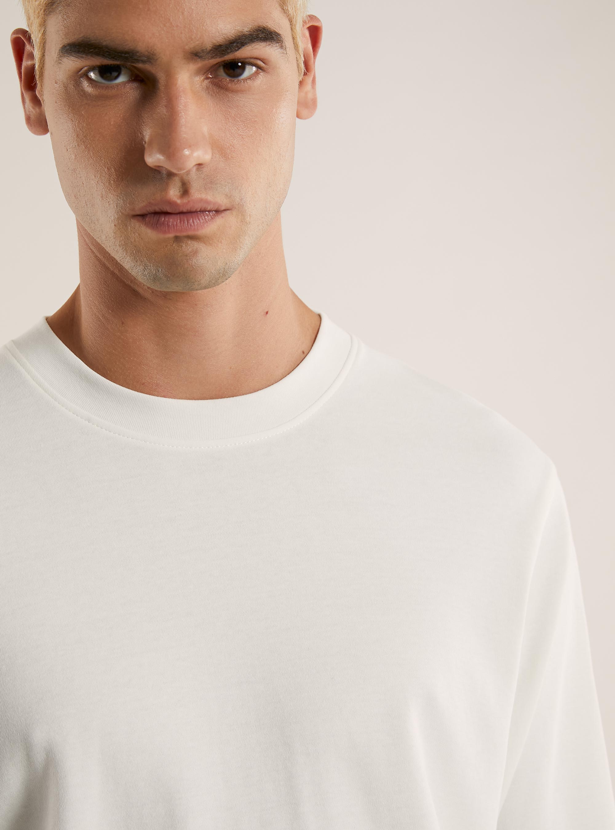 Maglia girocollo, WH2 WHITE