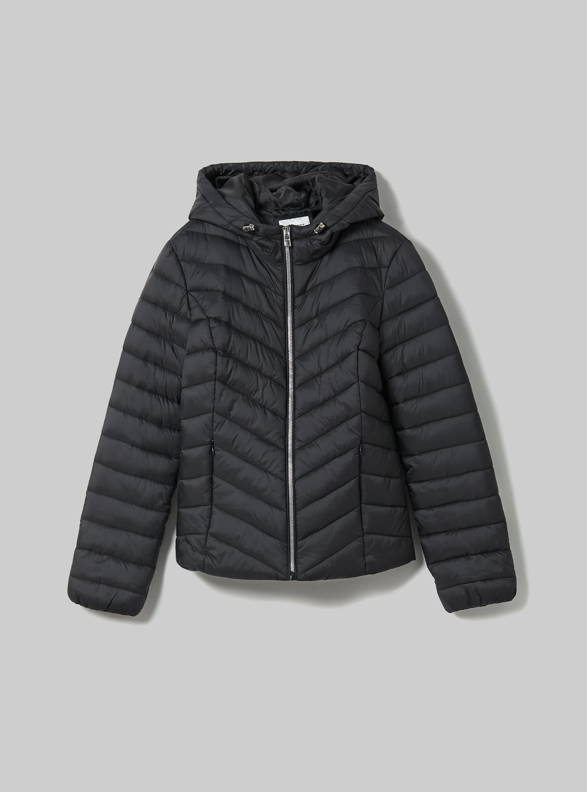 Jacket with recycled padding, BK1 BLACK