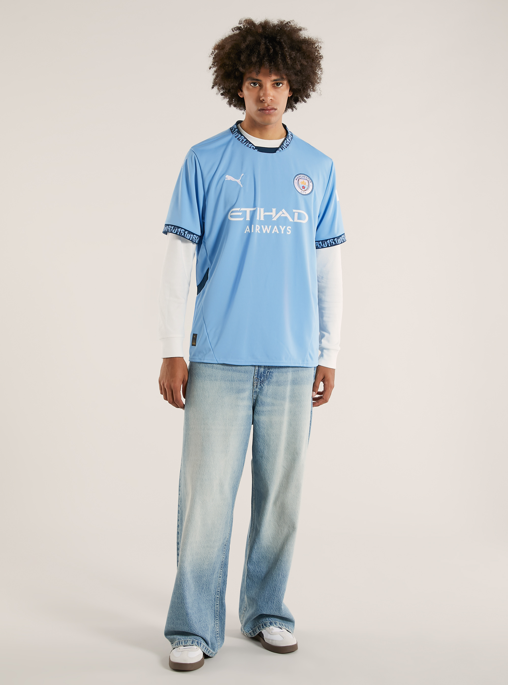 Home Manchester City FC / Alcott T-shirt, BL3 BLUE LIGHT