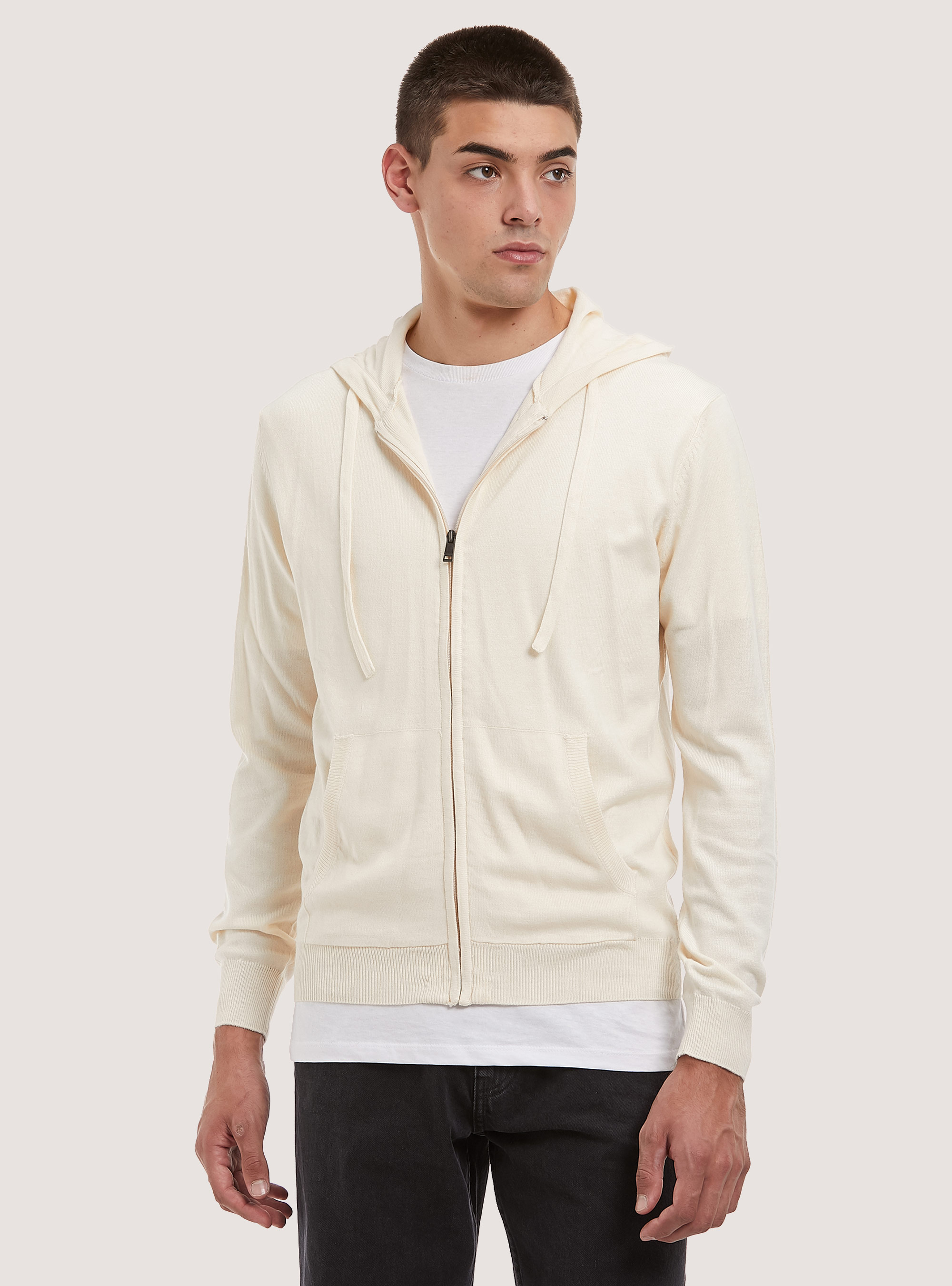 Off white cardigan mens sales