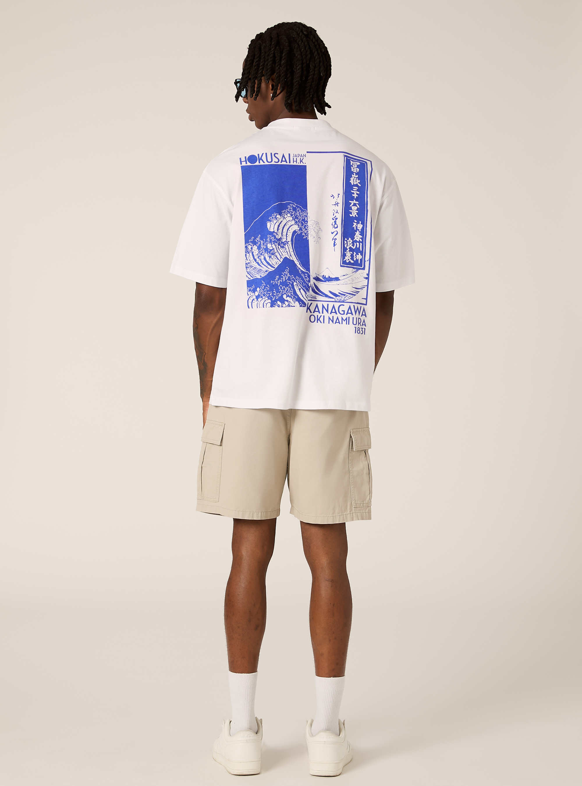 Boxy fit T-shirt Art Collection / Alcott, WH3 WHITE