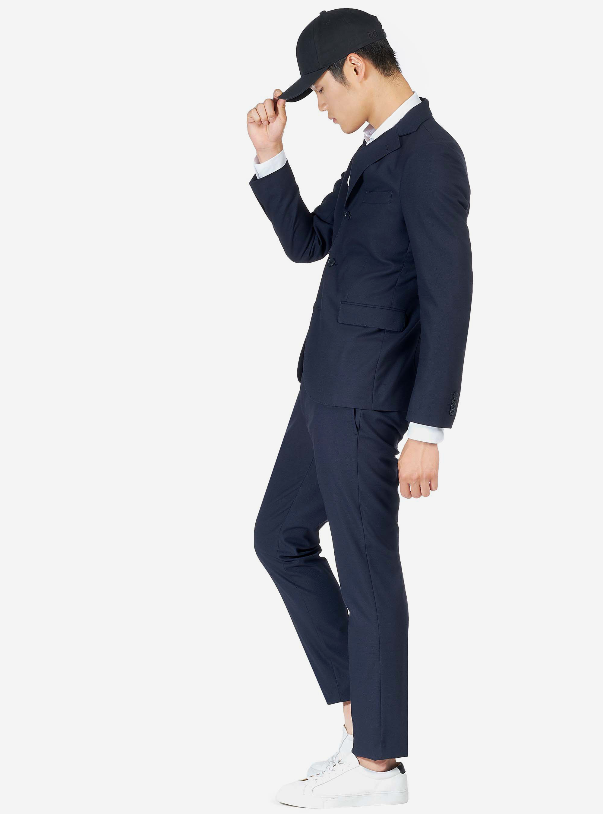 PLAIN SUIT, BLUE NAVY