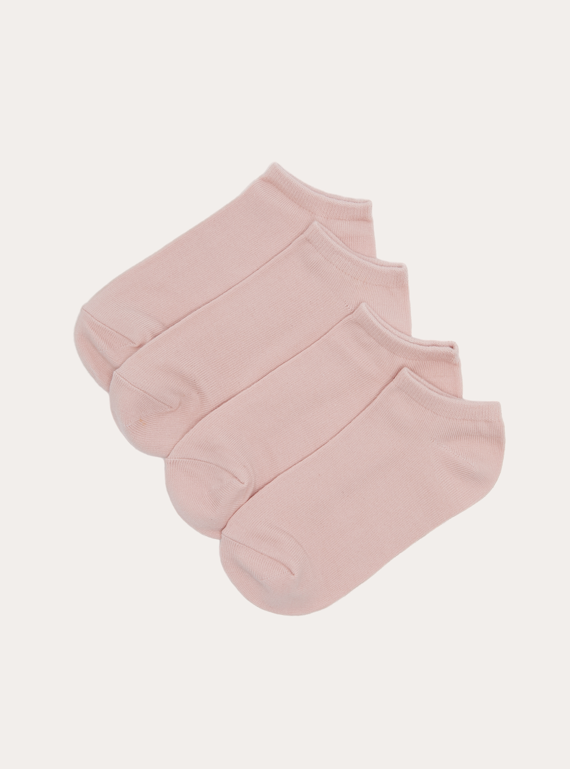 Lot de 4 paires de chaussettes en coton, PK1 PINK DARK