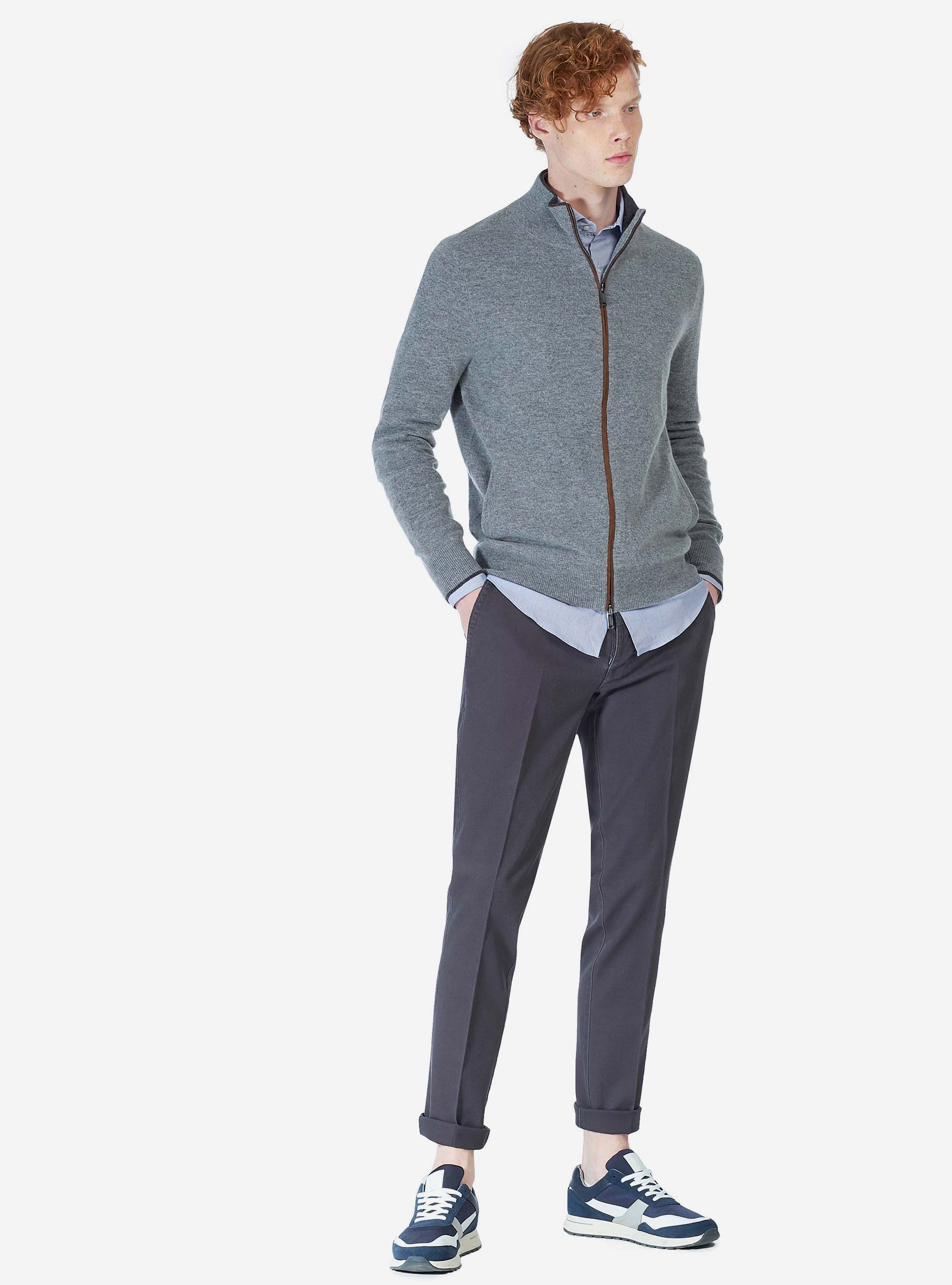 Pantalon chino, C115 GREY