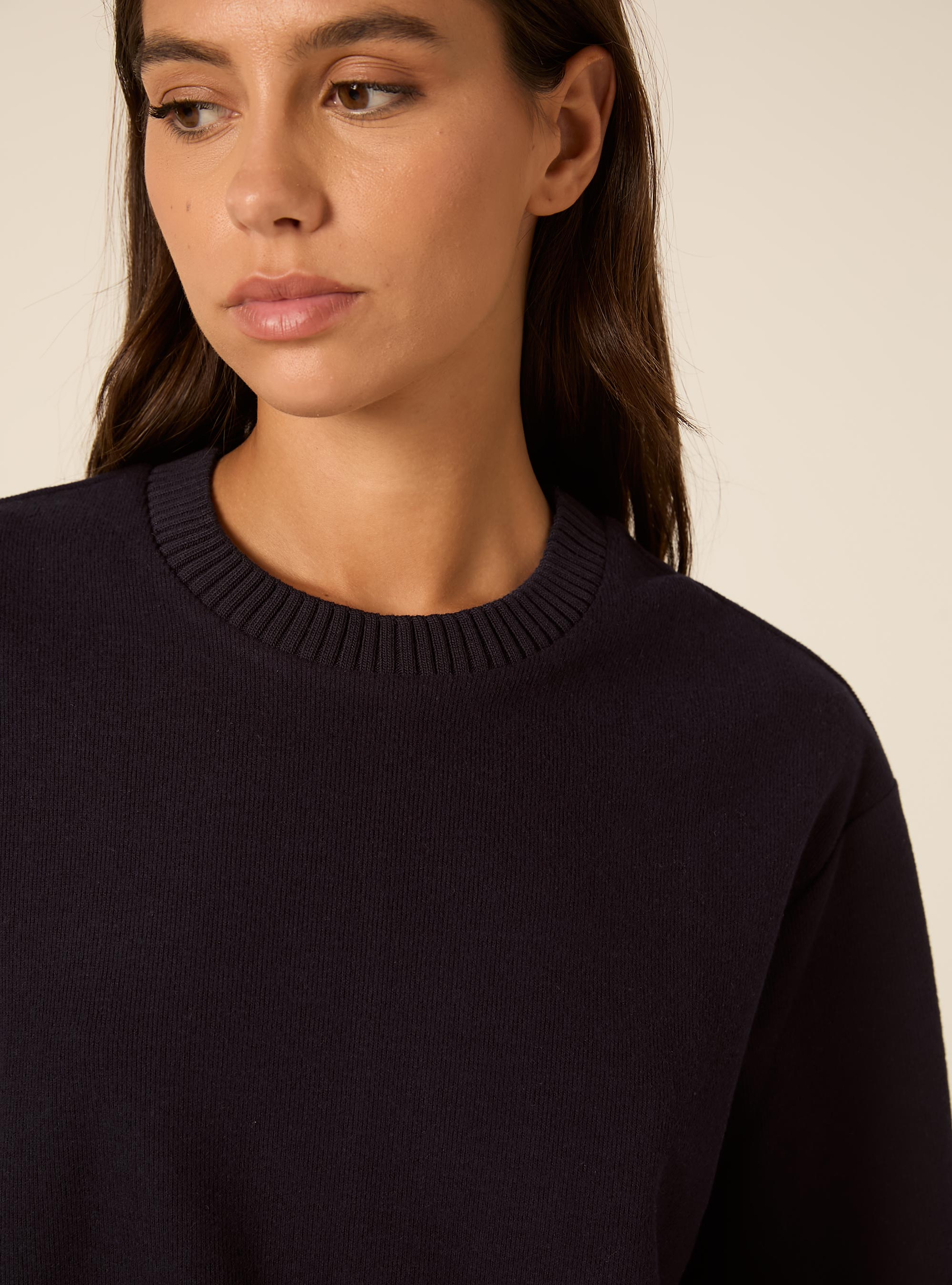 Maglia collo rotondo, NA1 NAVY DARK