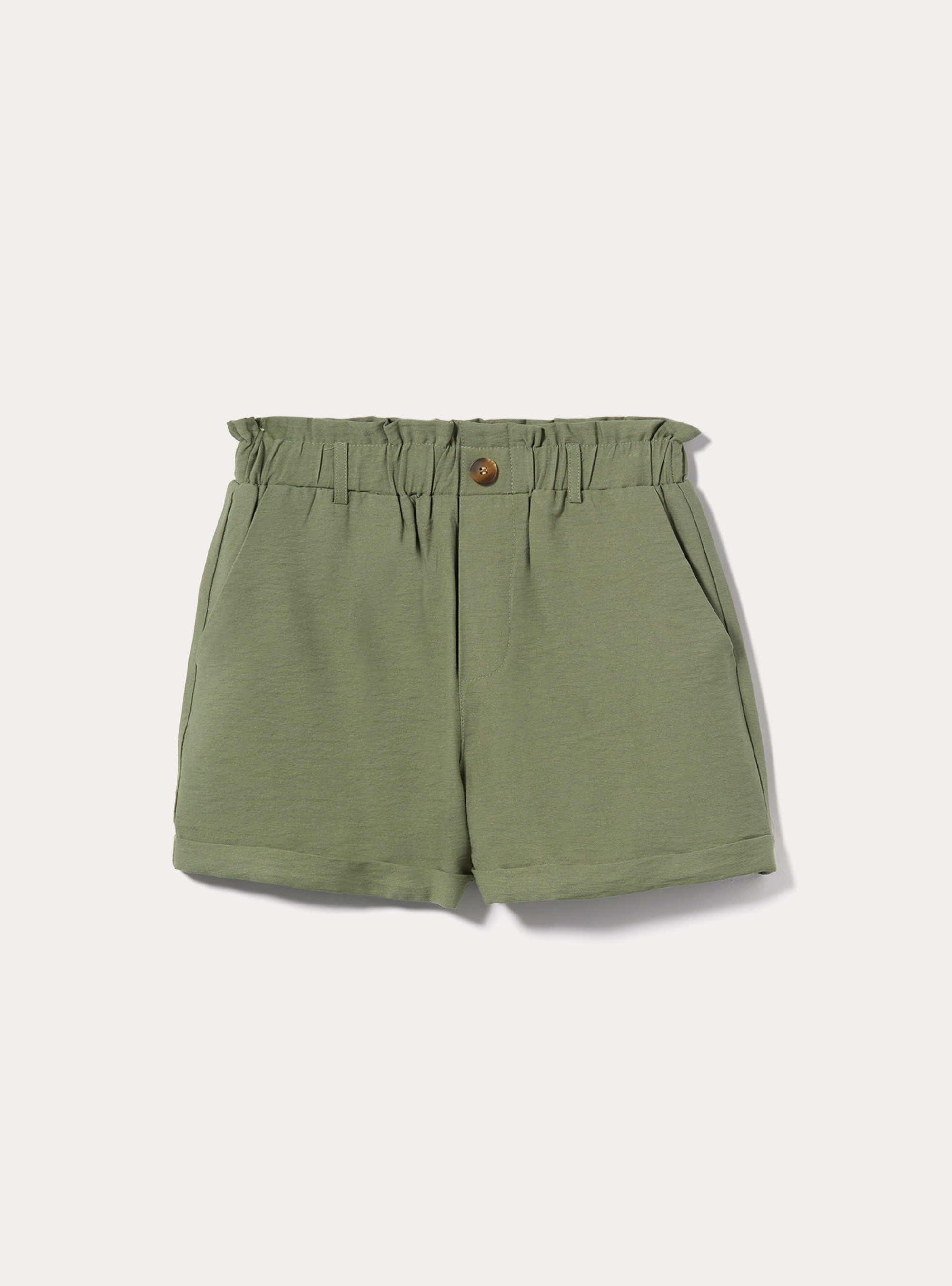 Shorts mit Bonbon-Taille, KY2 KAKY MEDIUM
