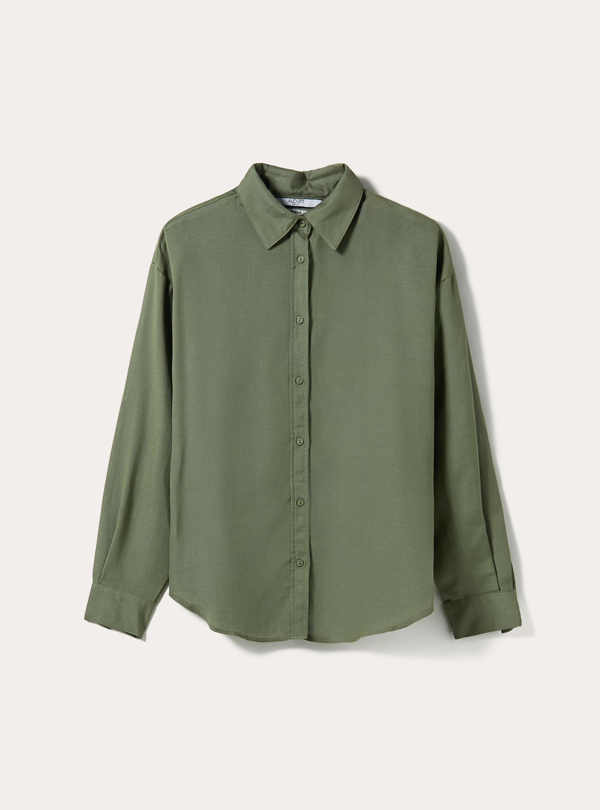 Leinenhemd in bequemer Passform, KY2 KAKY MEDIUM