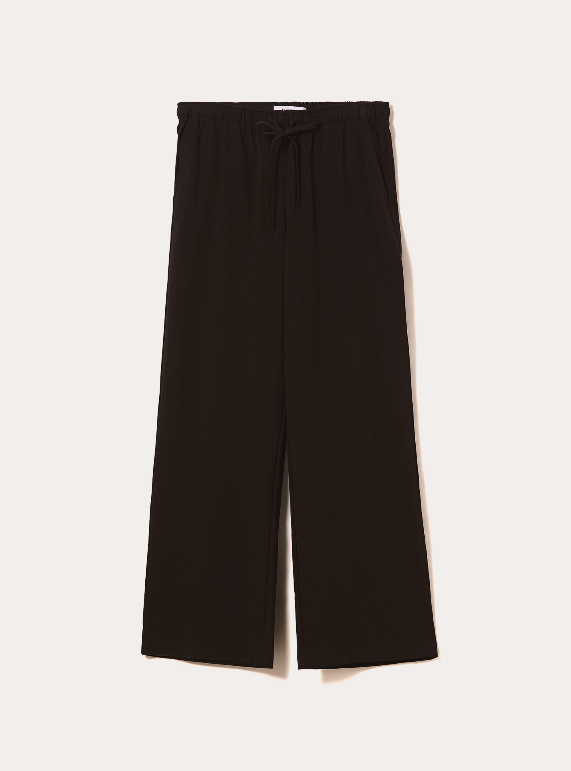 Elegante Hose mit Kordelzug, BK1 BLACK