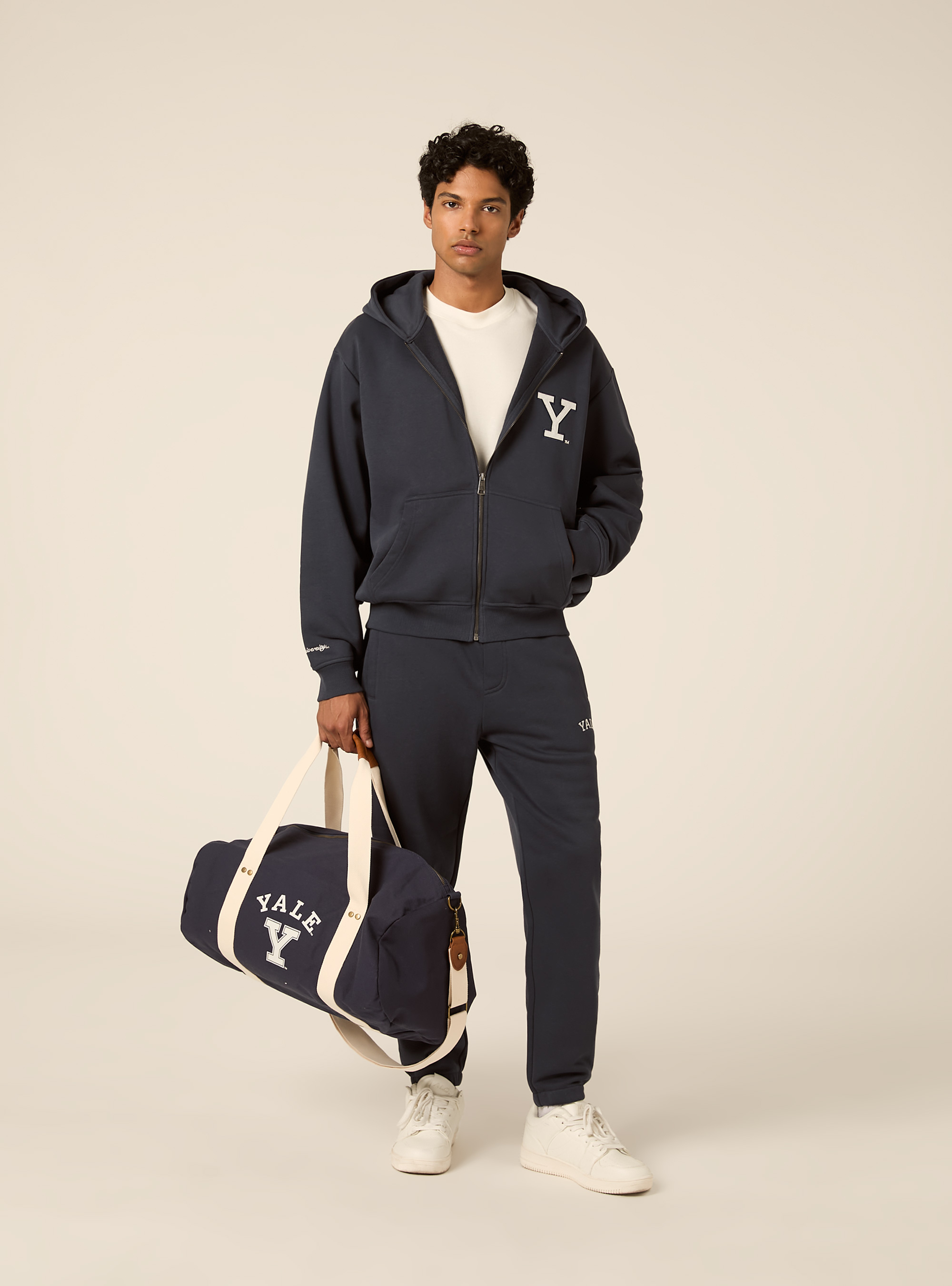 Cardigan yale boxy fit, NA2 NAVY MEDIUM
