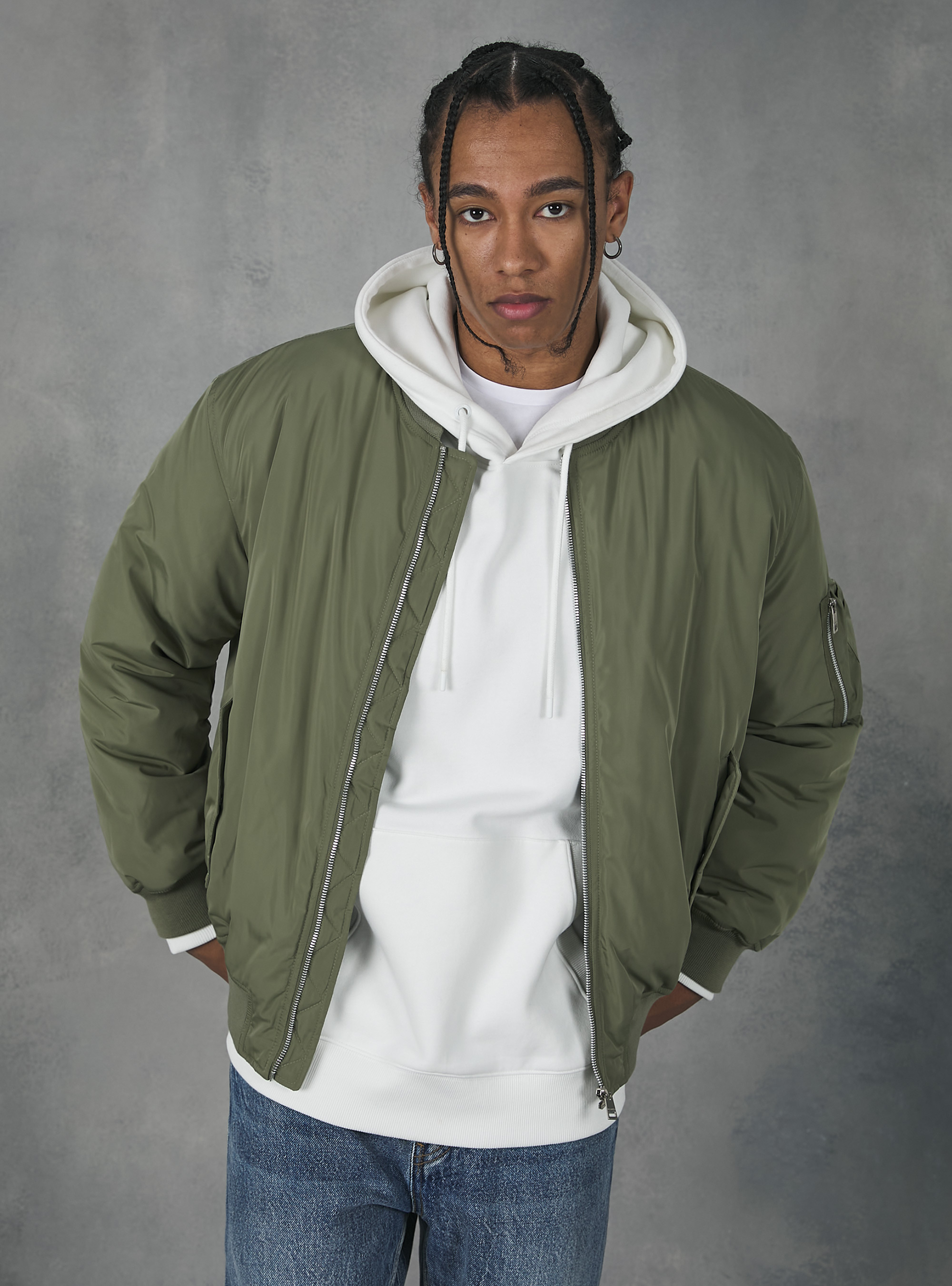 Giubbotto bomber boxy fit, KY2 KAKY MEDIUM