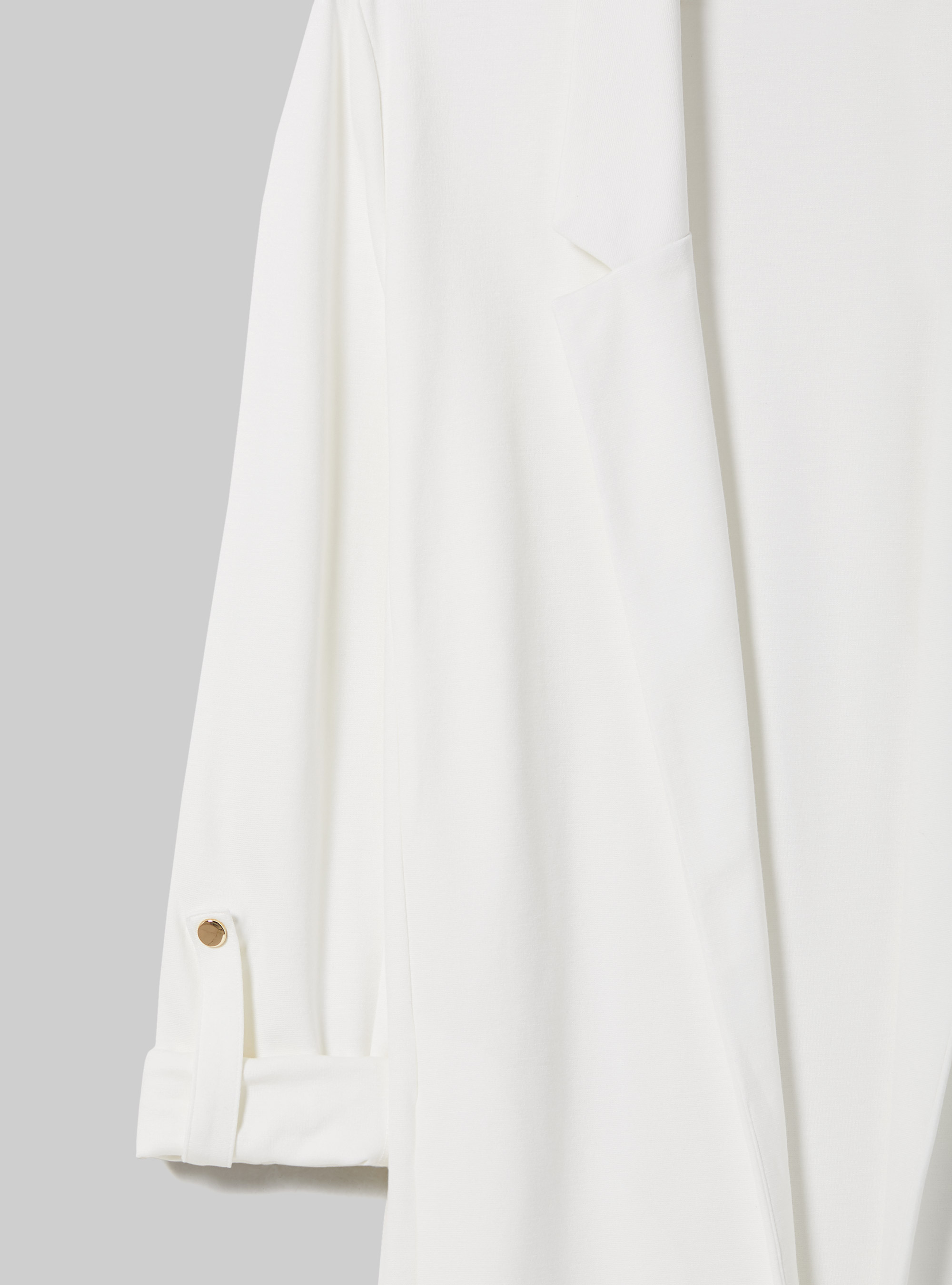 Americana larga lisa, WH1 OFF WHITE