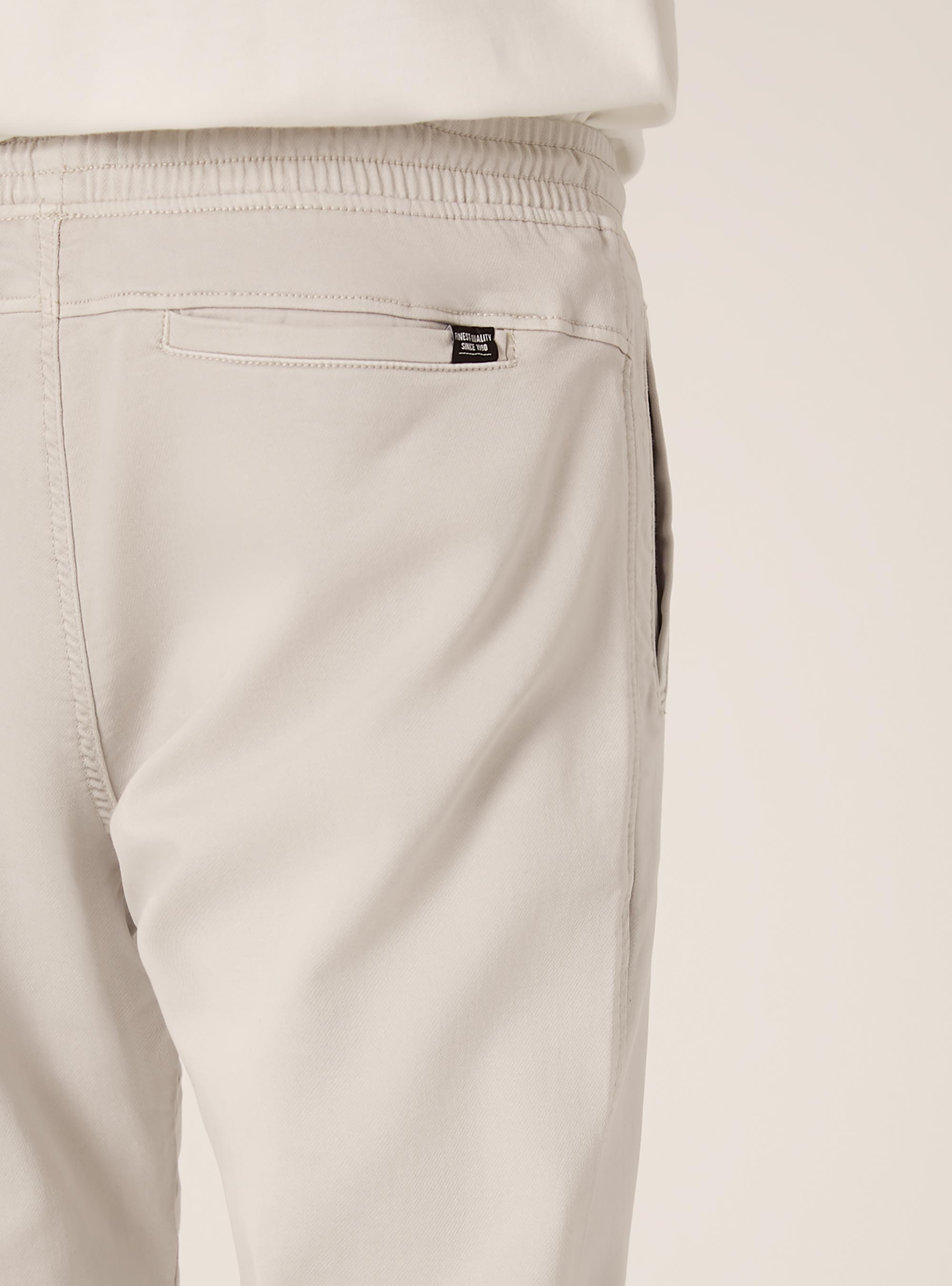 Cotton jogger trousers, SA3 SAND LIGHT