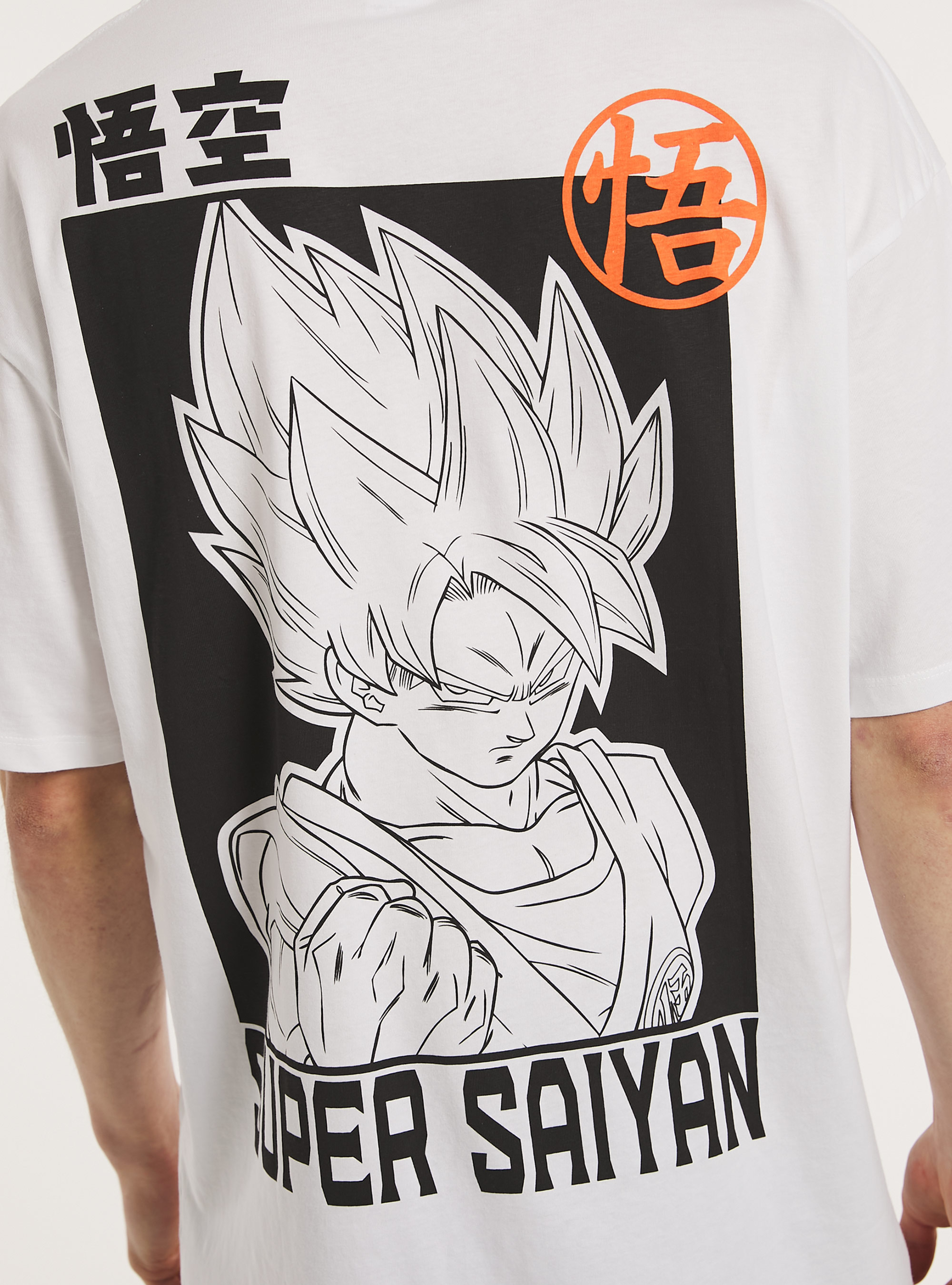 T-shirt Dragon Ball / Alcott, WH3 WHITE