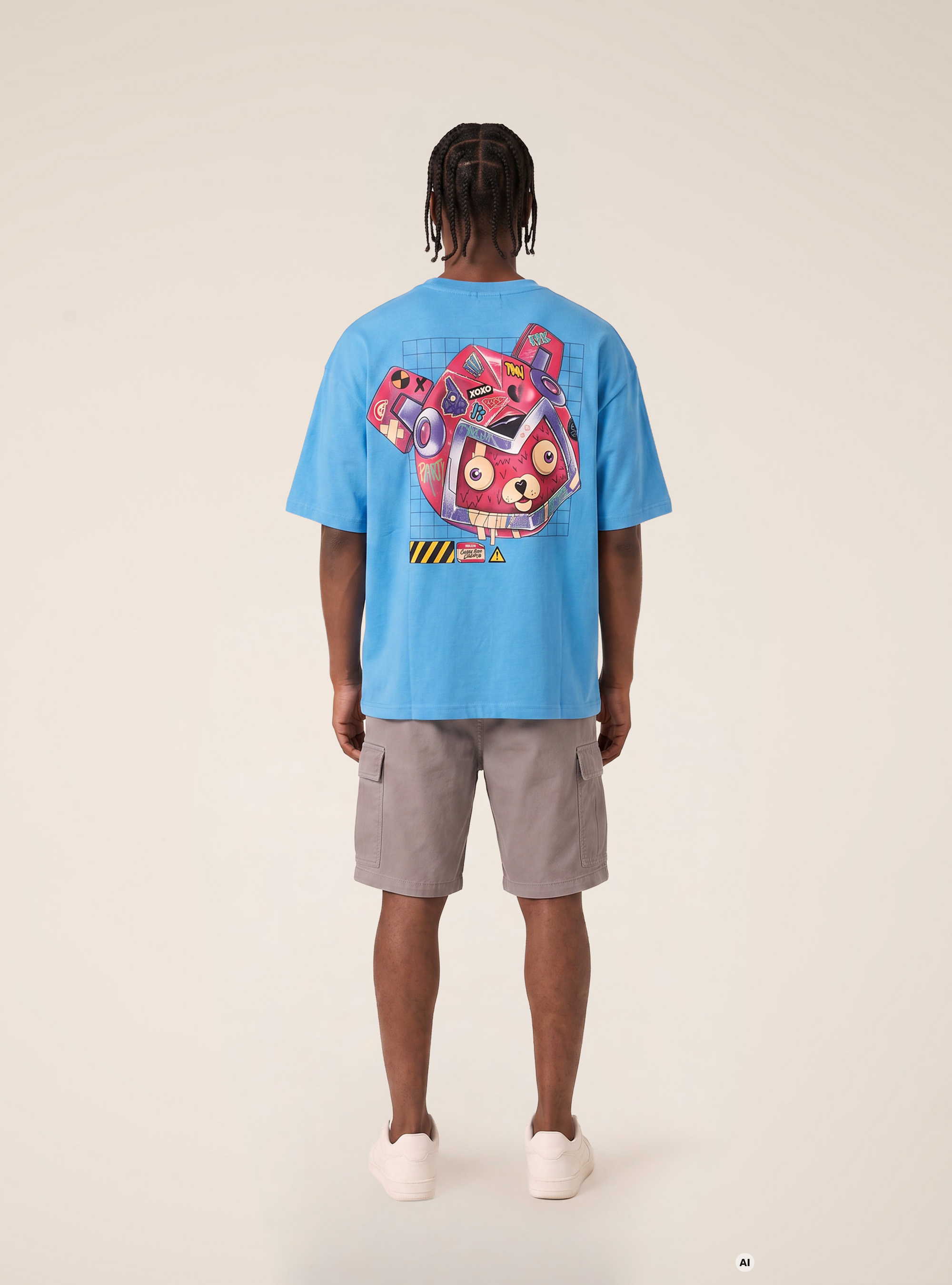 Fortnite t-shirt / Alcott, AZ1 AZURE DARK