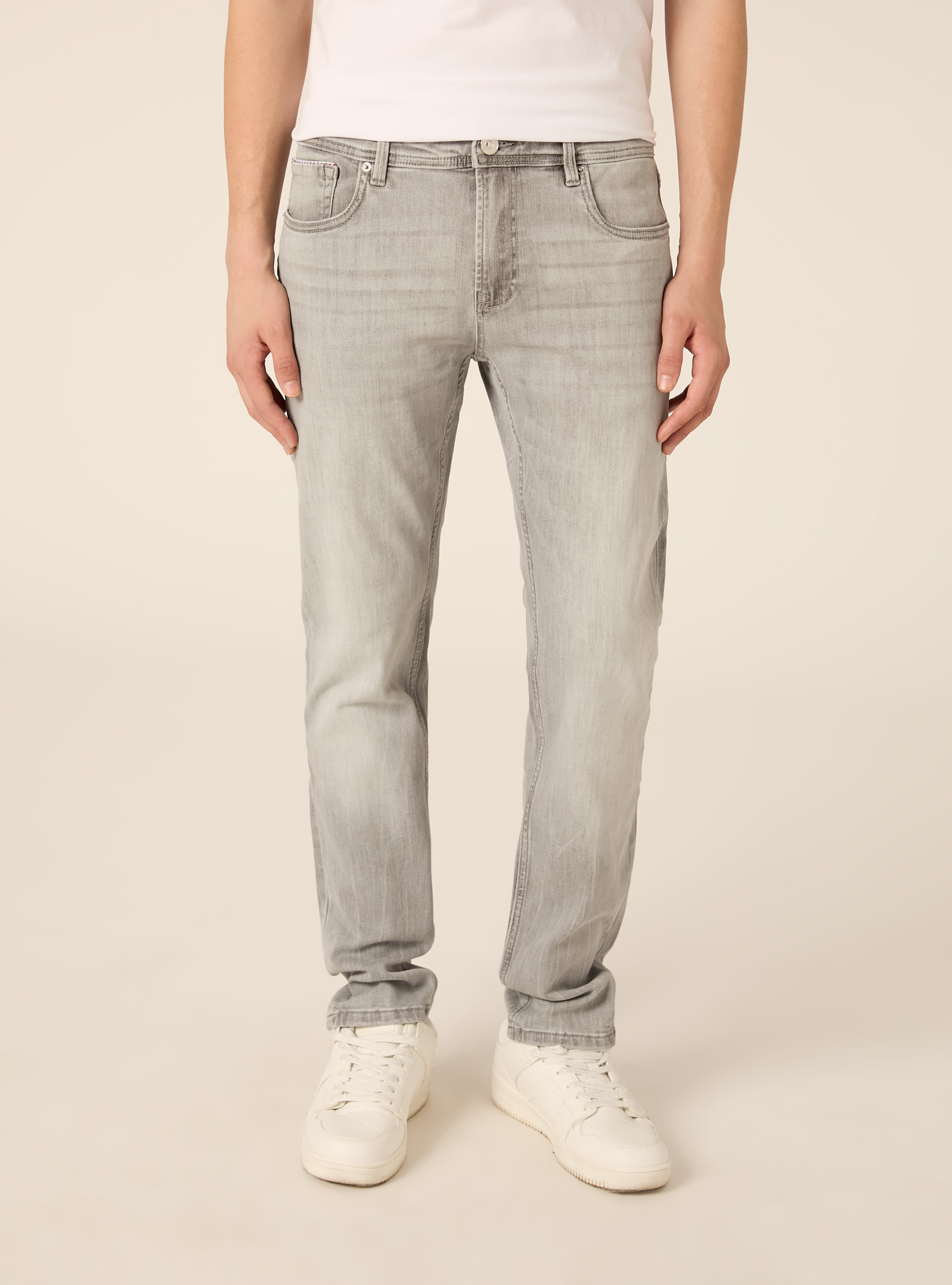 Jeans skinny fit, D03G GREY LIGHT