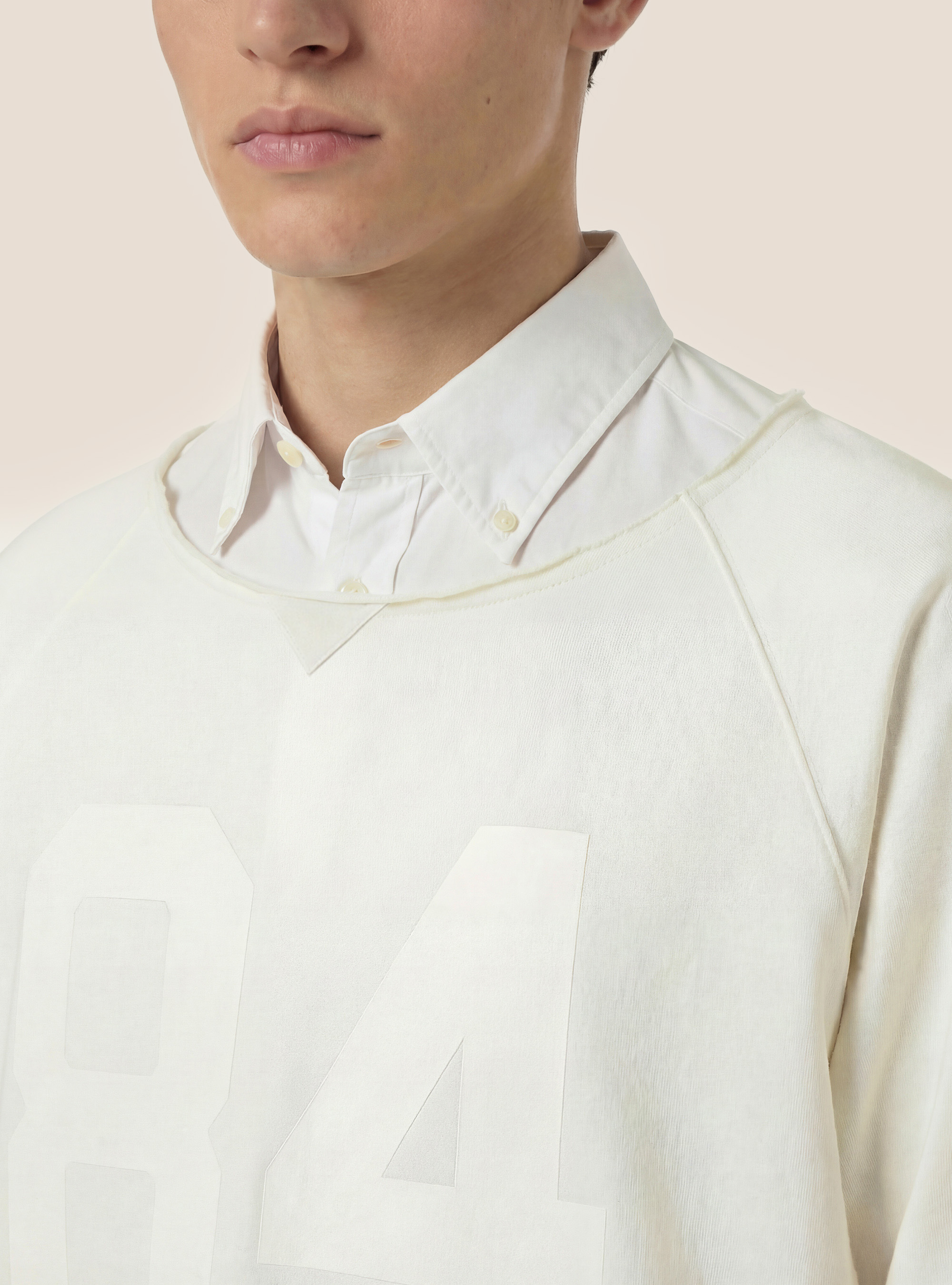 T-shirt Latino Collection coupe boxy, WH2 WHITE