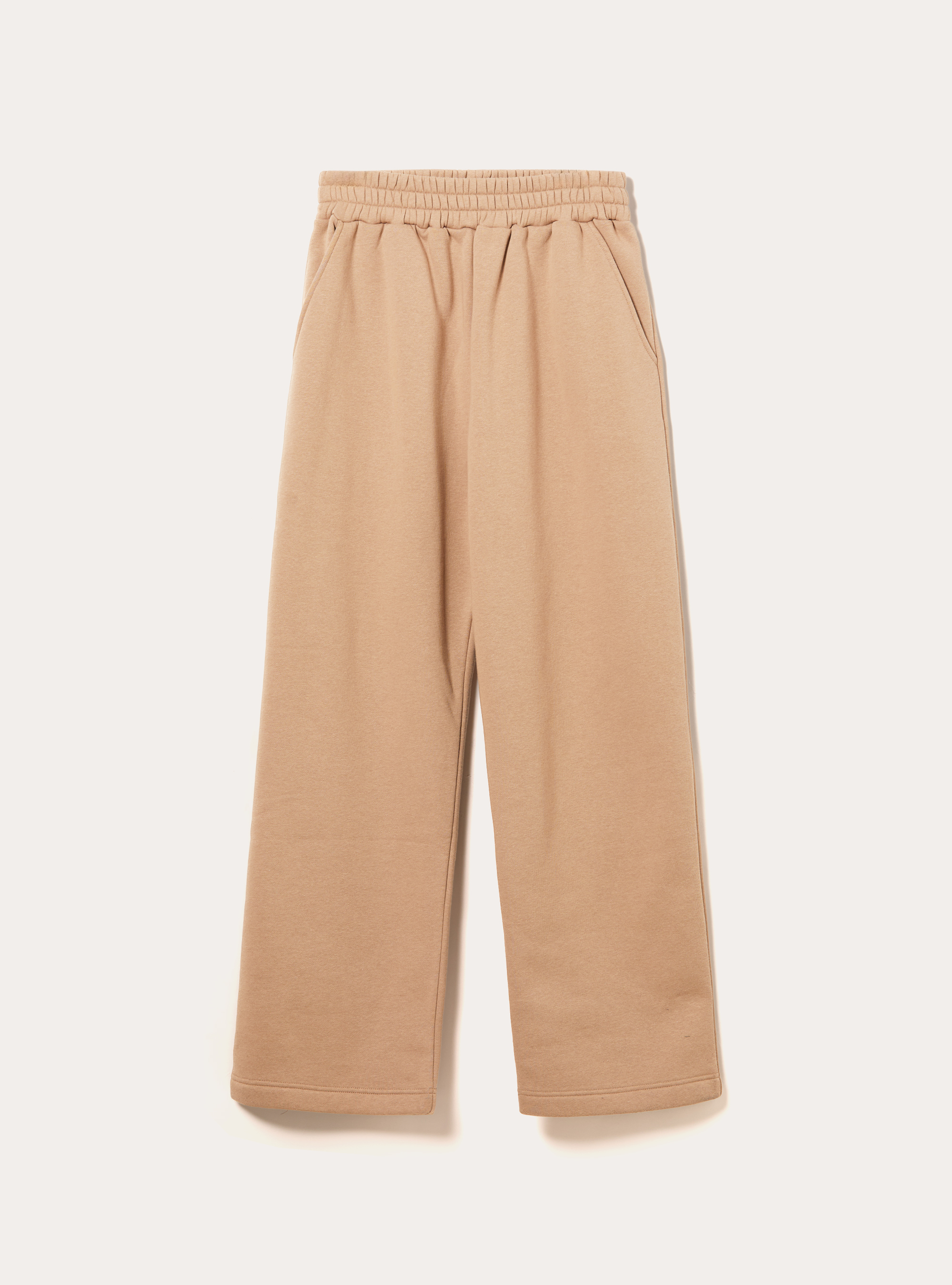 Loose-Fit-Hose aus Sweatshirtstoff, BG1 BEIGE DARK