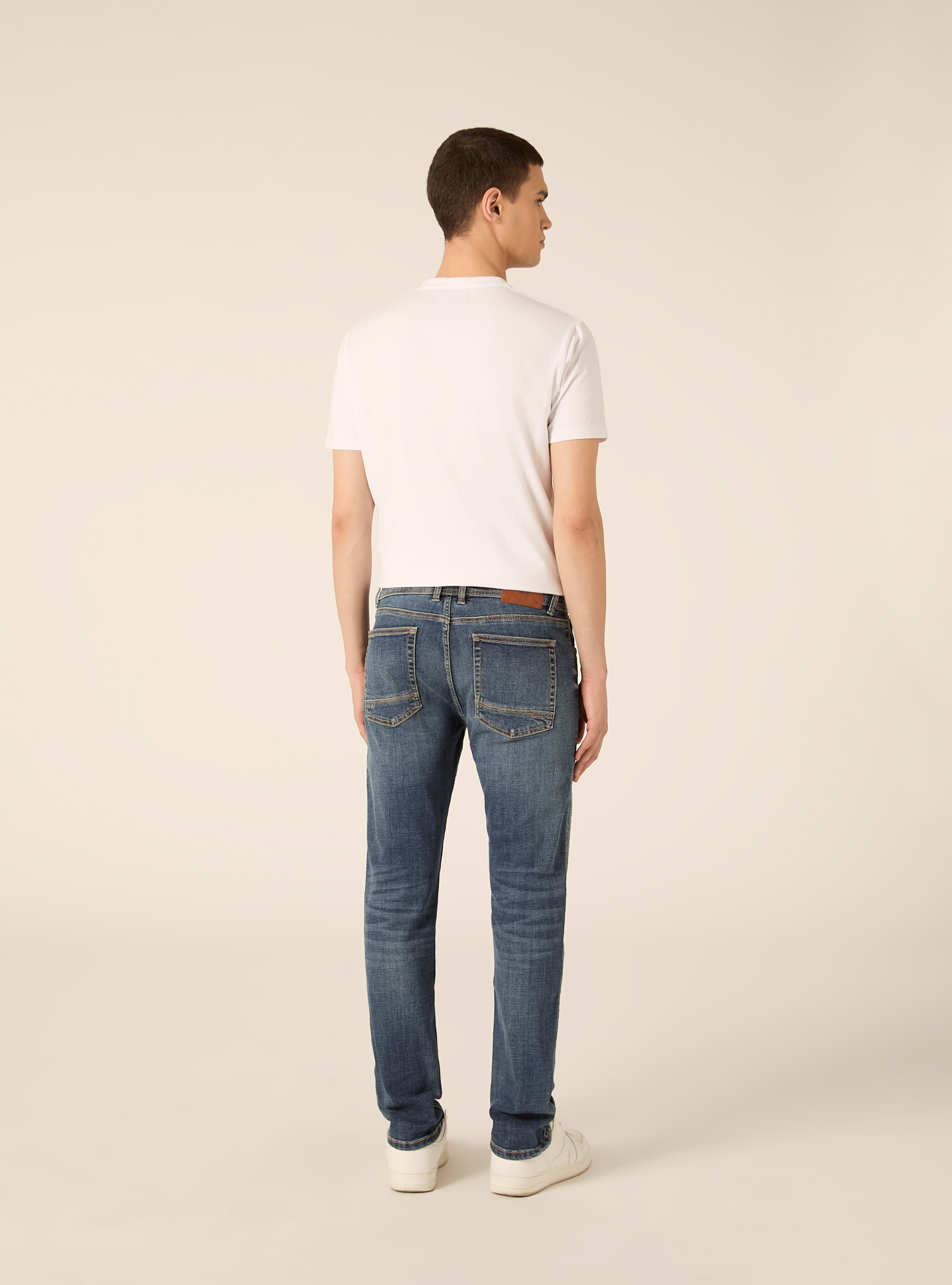 Jeans skinny fit, D002 MEDIUM DARK BLUE