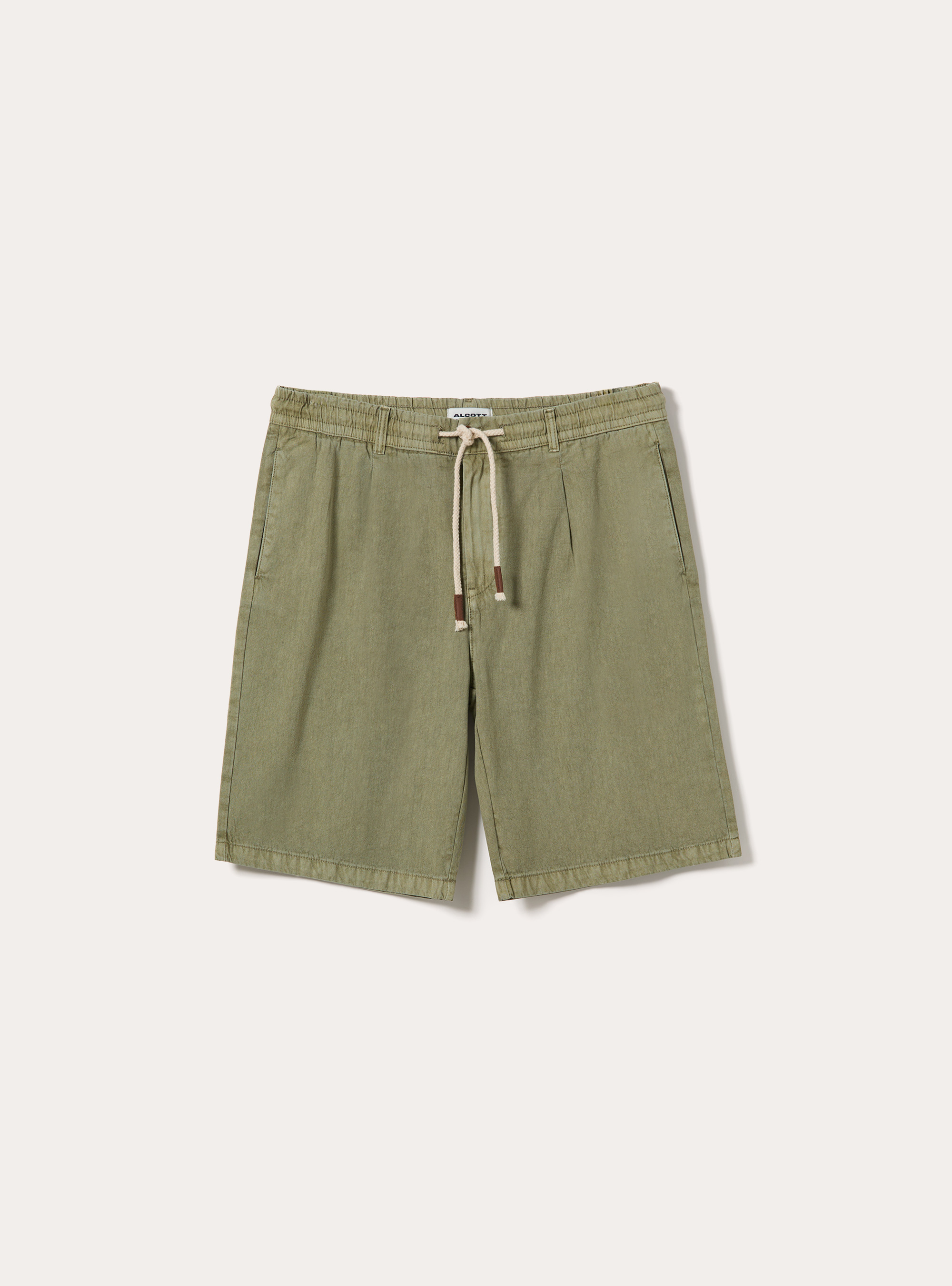 Bermuda in baby twill di cotone, KAKY MEDIO