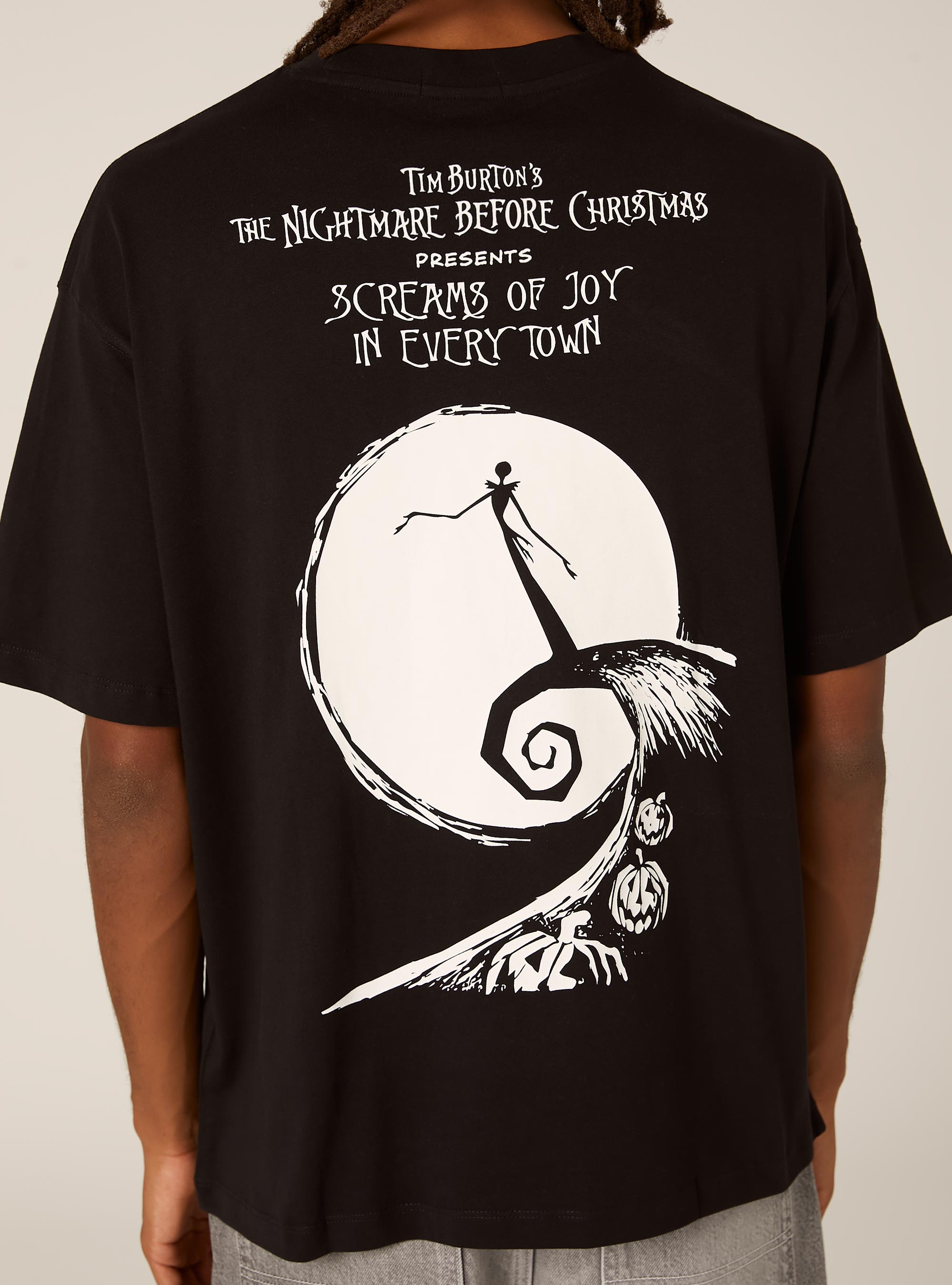 The Nightmare Before Christmas T-shirt / Alcott, BK1 BLACK