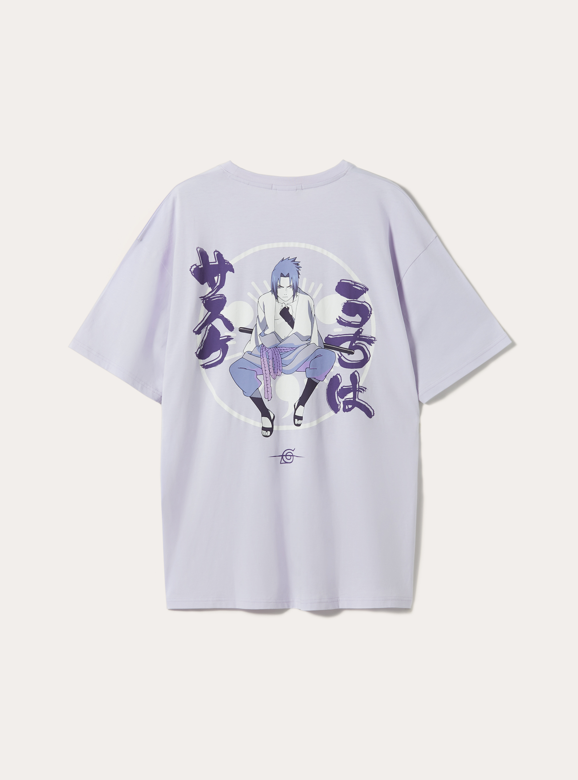 Naruto / Alcott-T-Shirt in &Uuml;bergr&ouml;&szlig;e, LC3 LILLAC LIGHT