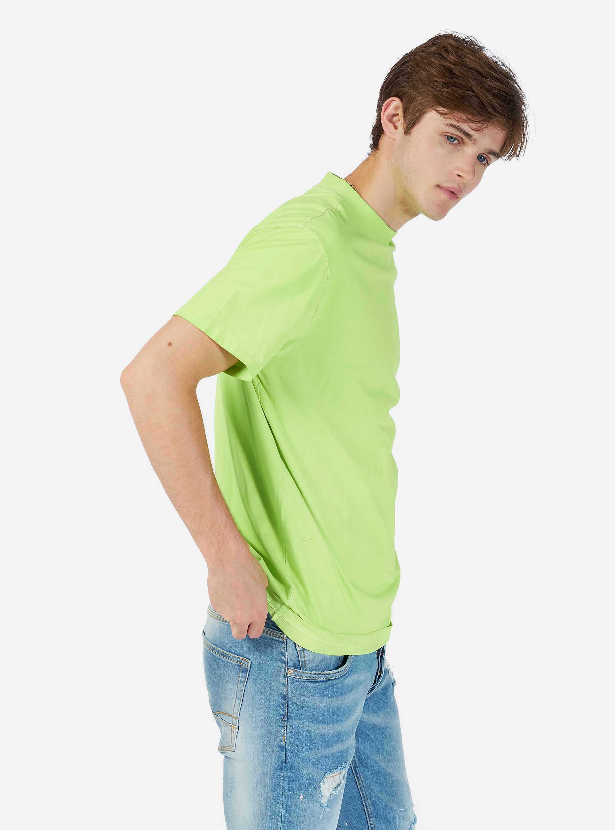 Maglietta tinta unita, GIALLO