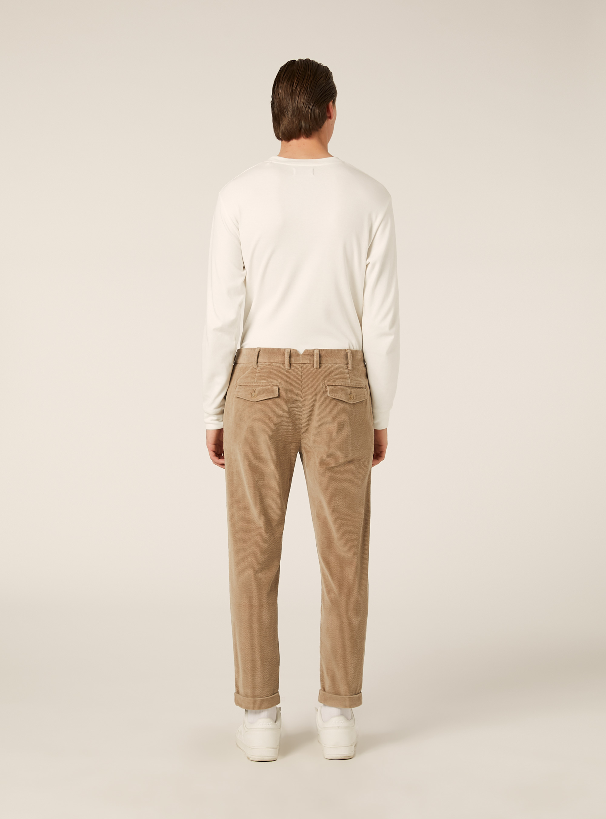 Pantalones chinos de pana, BG3 BEIGE LIGHT