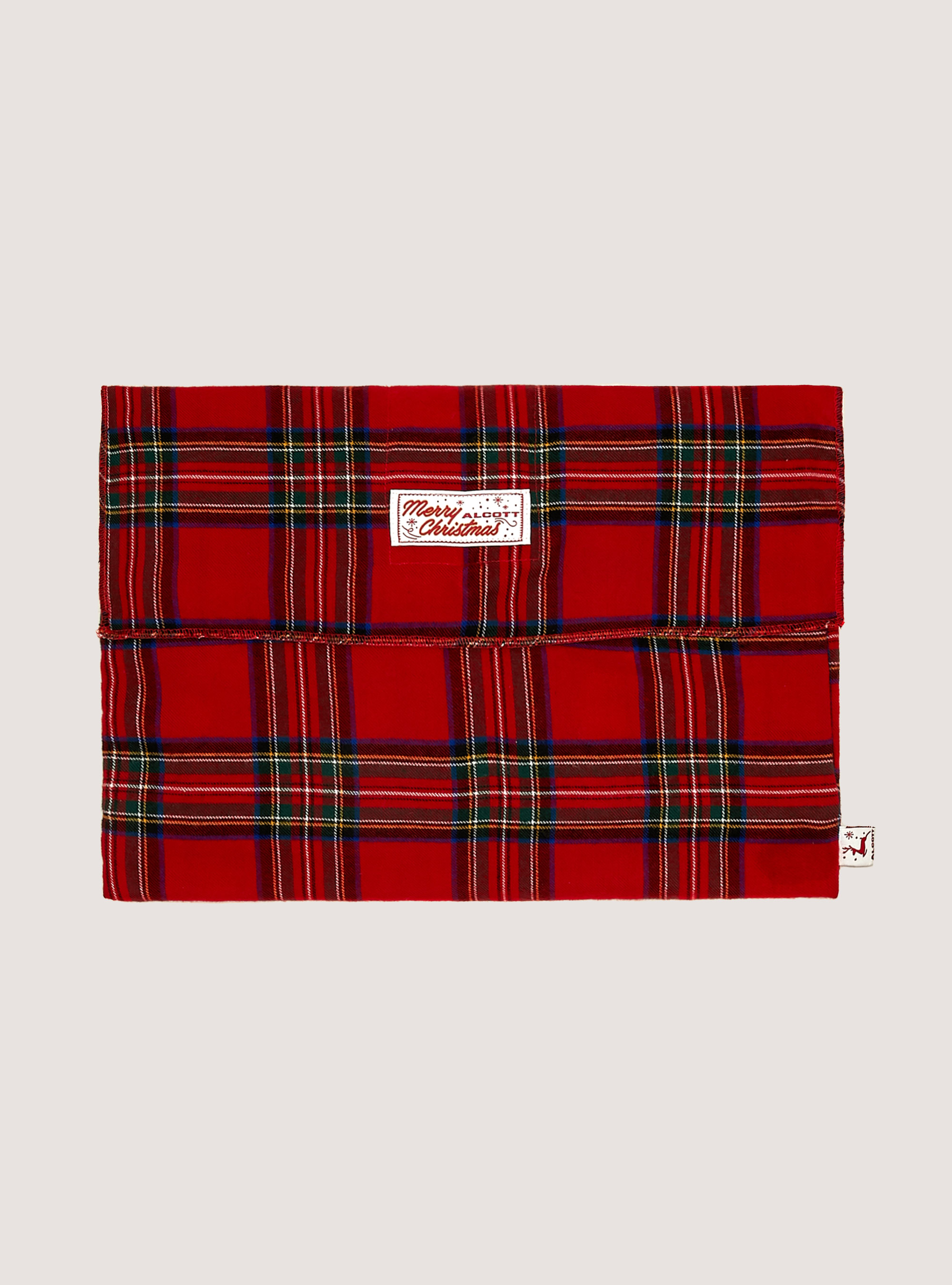 Christmas Family Collection tartan pyjamas, RD1 RED DARK