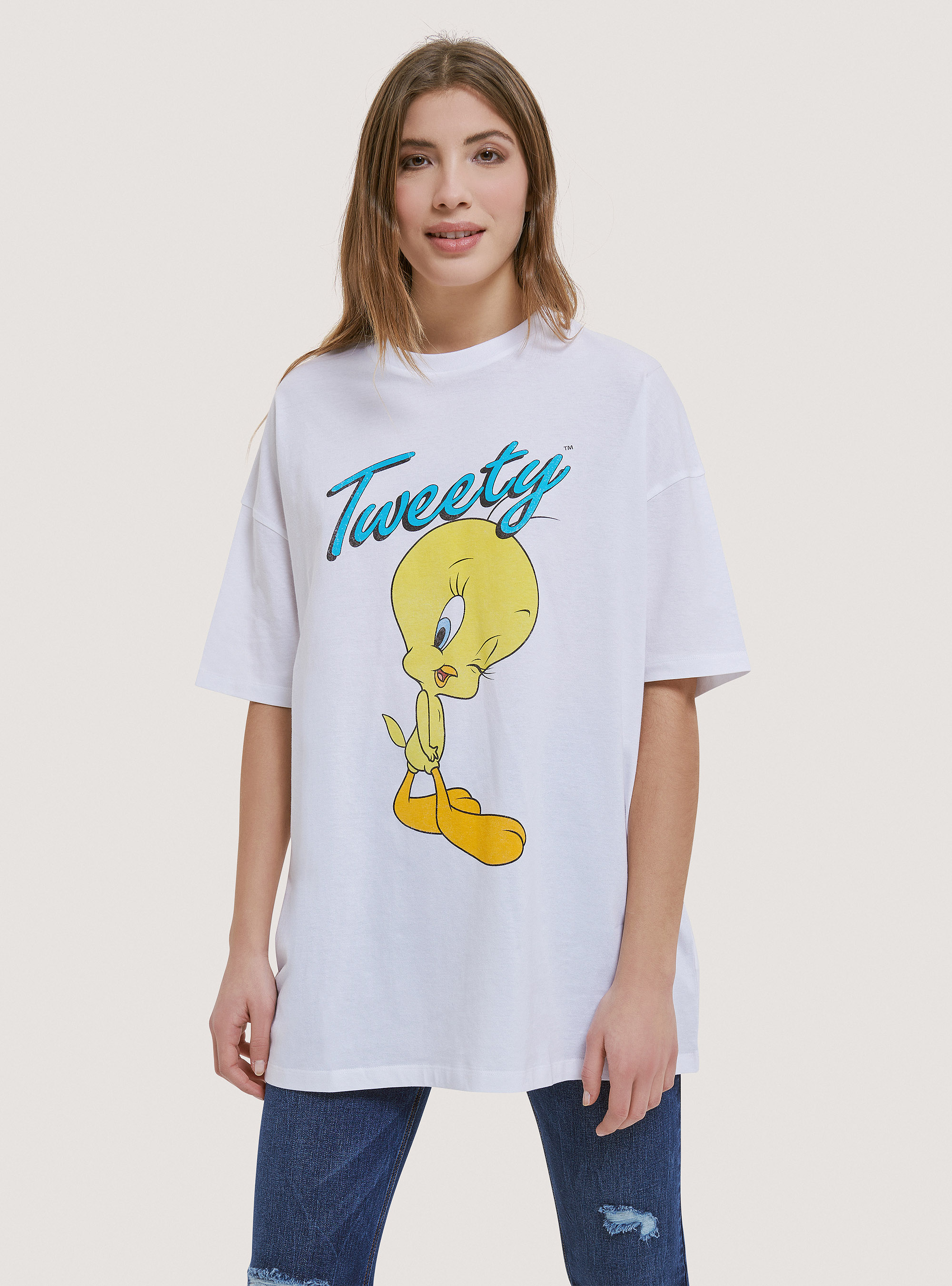 Looney Tunes x Alcott T-shirt, WHITE
