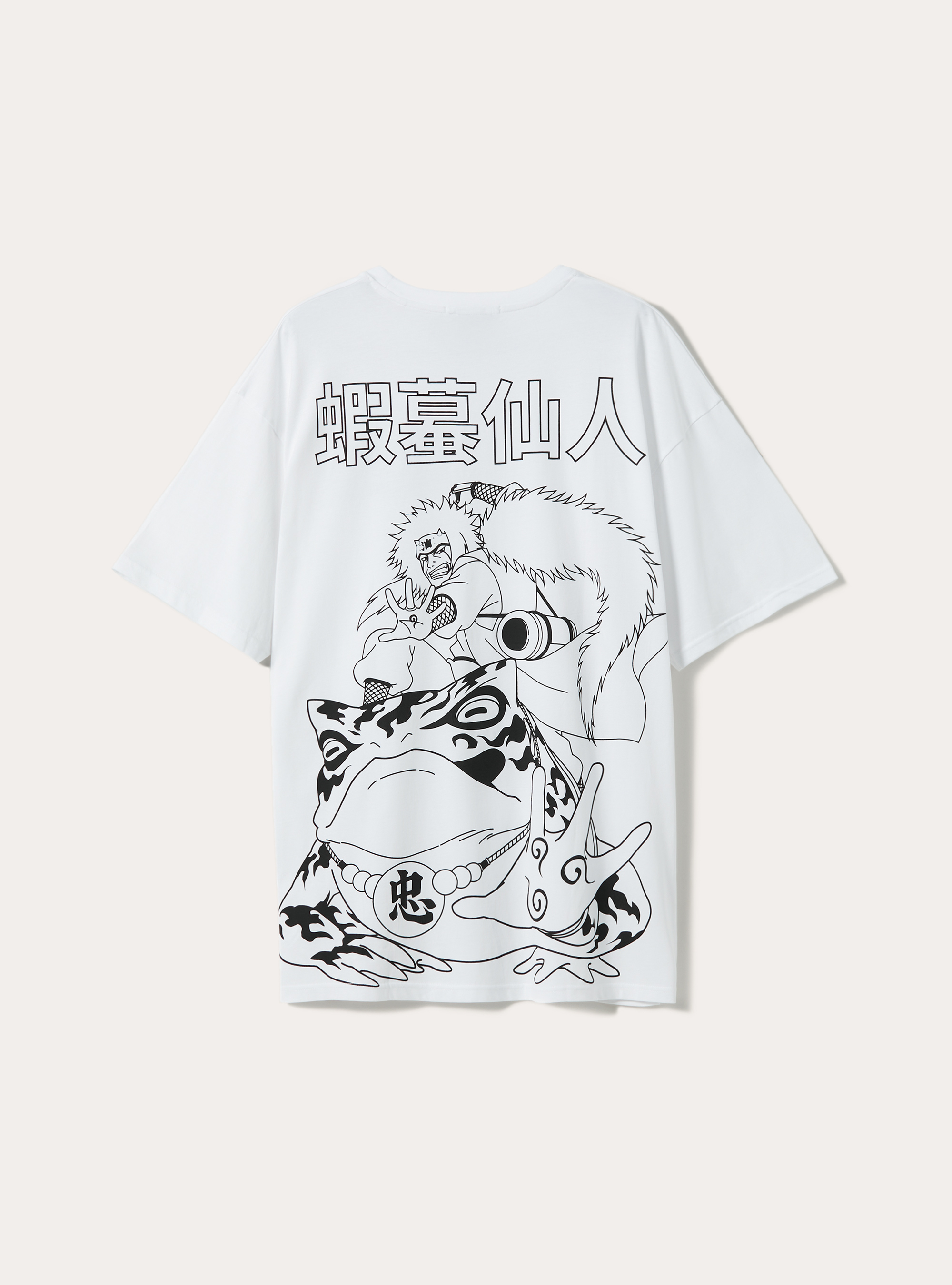 Maglietta Naruto / Alcott oversize, WH3 WHITE