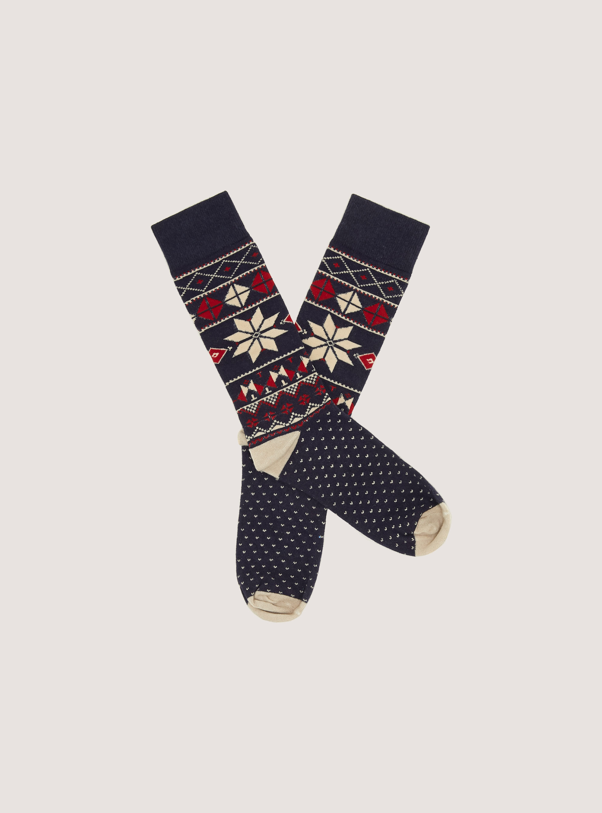 Christmas socks, NA1 NAVY DARK
