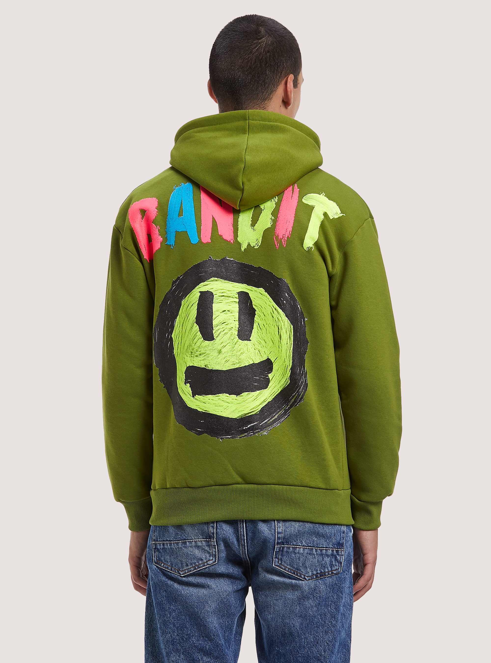 Felpa con stampa Smile Collection, KY2 KAKY MEDIUM