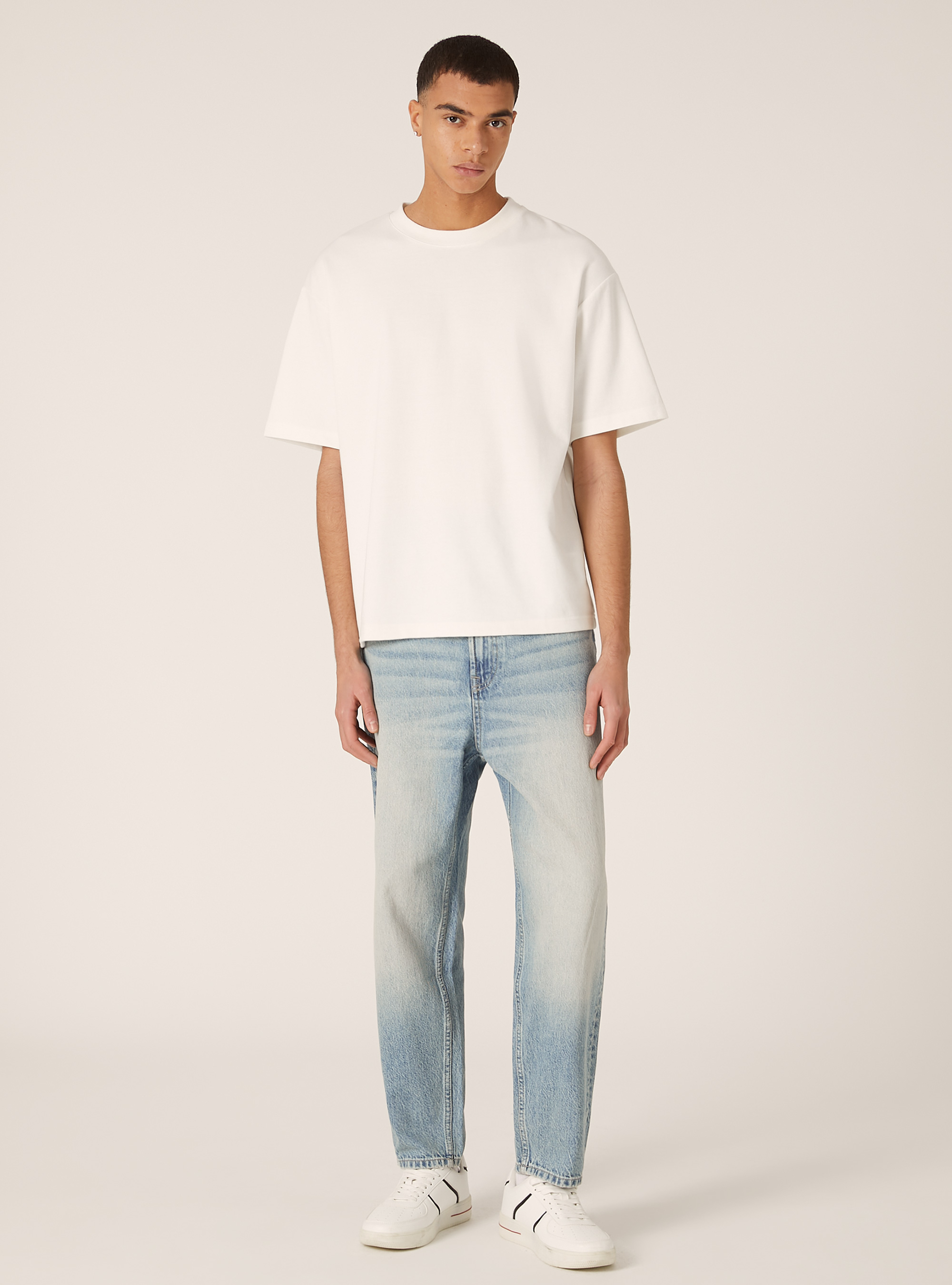 Jeans loose fit, D005 LIGHT BLUE