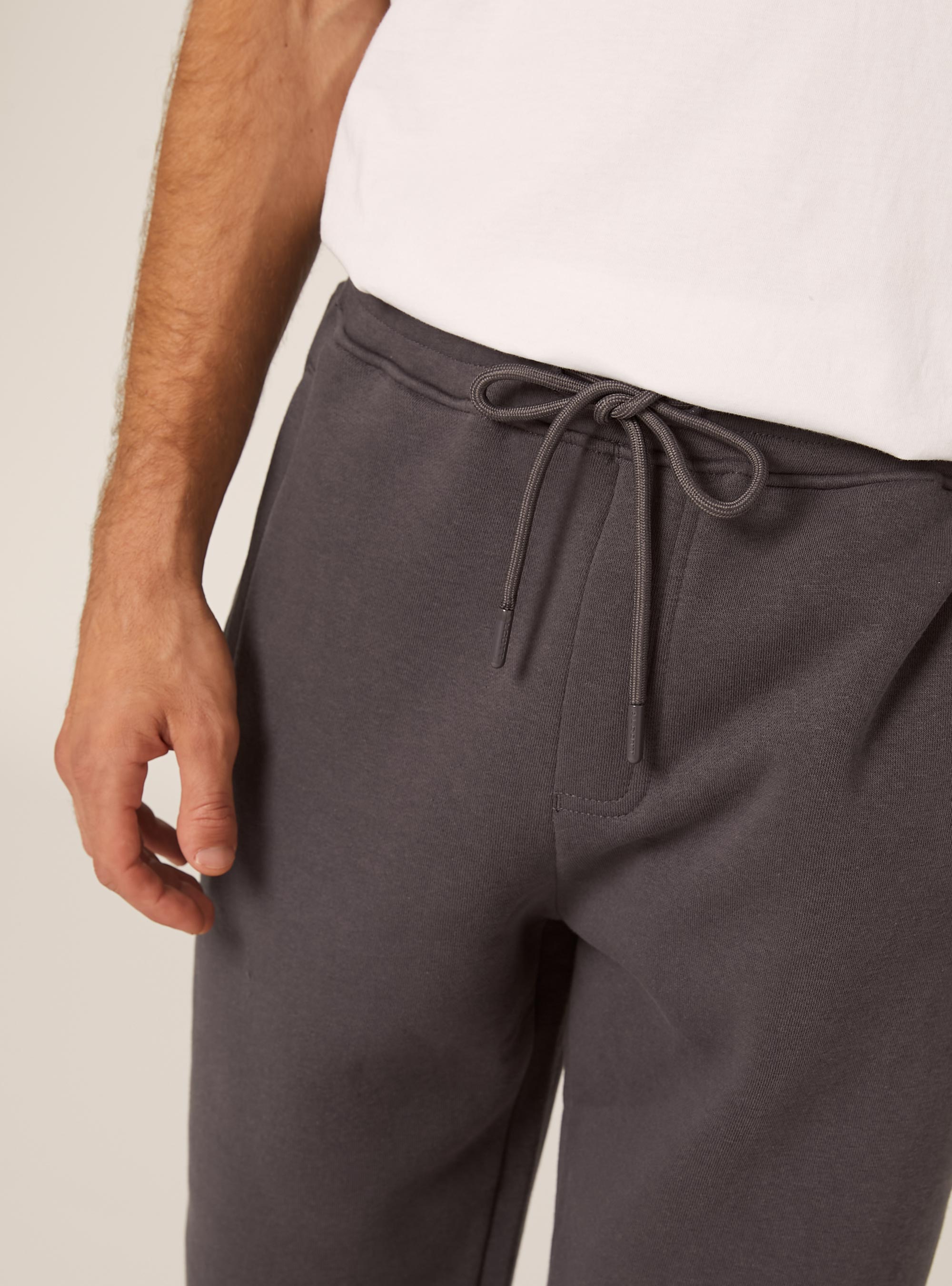 Fleece jogger pants, GY1 GREY DARK