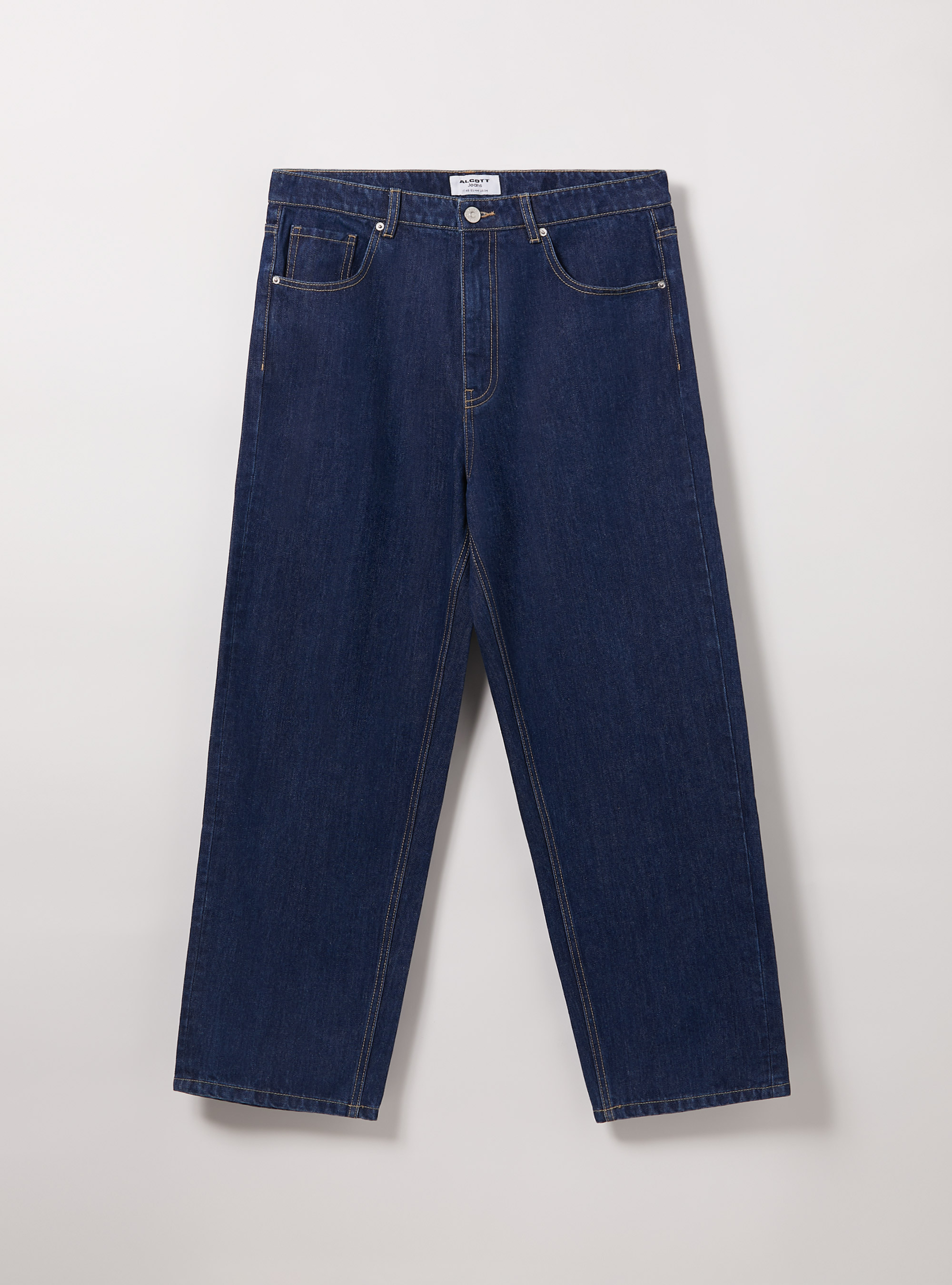 Baggy fit jeans, D001 DEEP BLUE