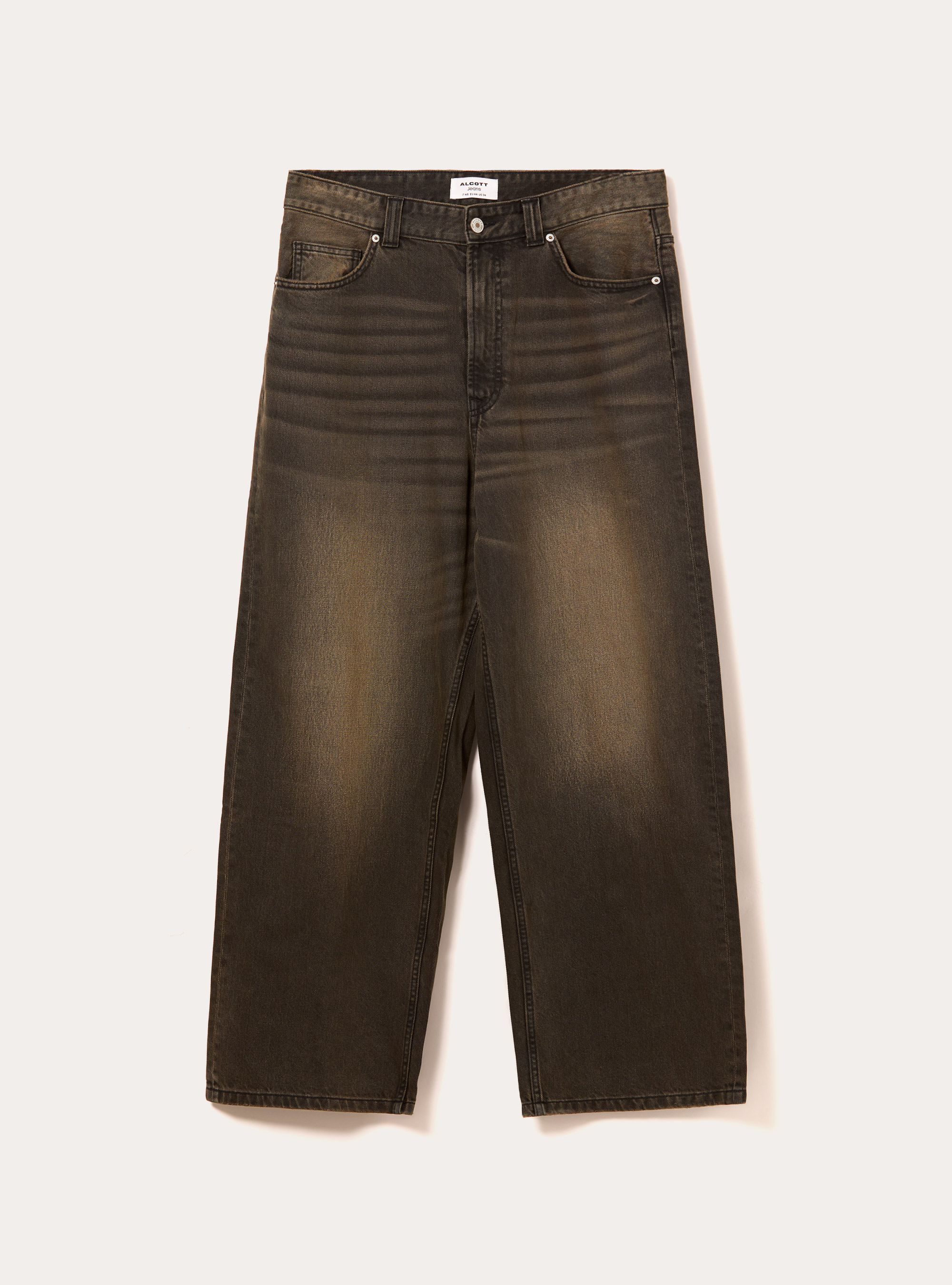 Super baggy fit jeans, BR2 BROWN MEDIUM