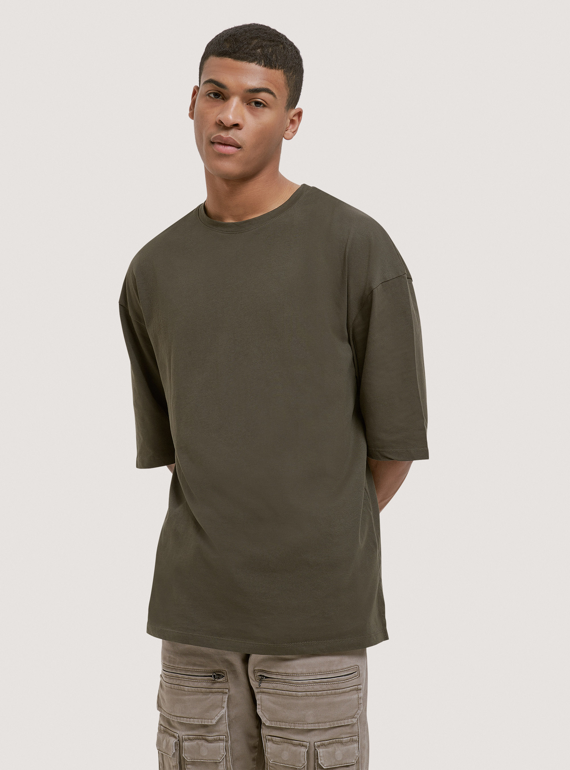 Tシャツ(長袖/七分) TODAYFUL - argue COTTON WOOL WIDE RELAXY T-SHIRT Oversized cotton T-shirt