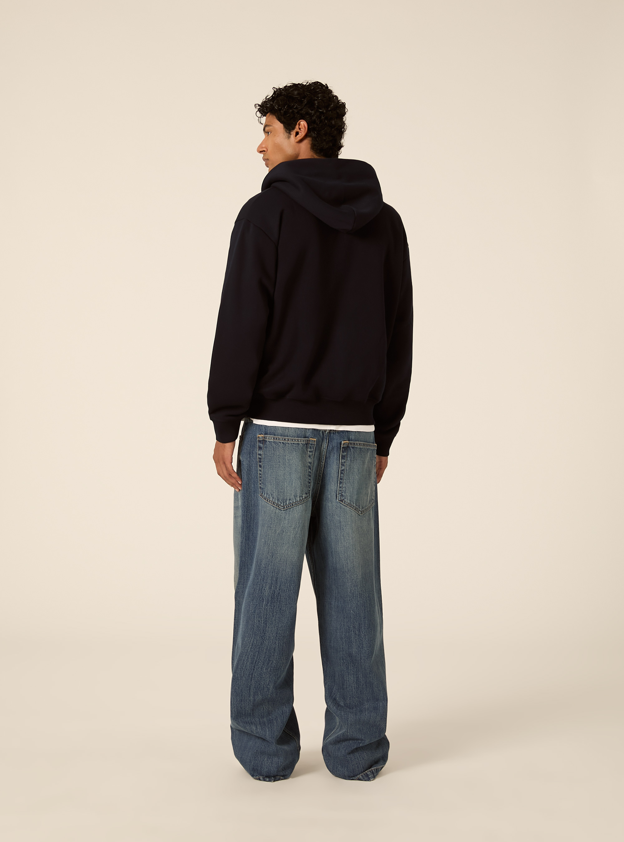 Cardigan basico boxy fit, NA1 NAVY DARK