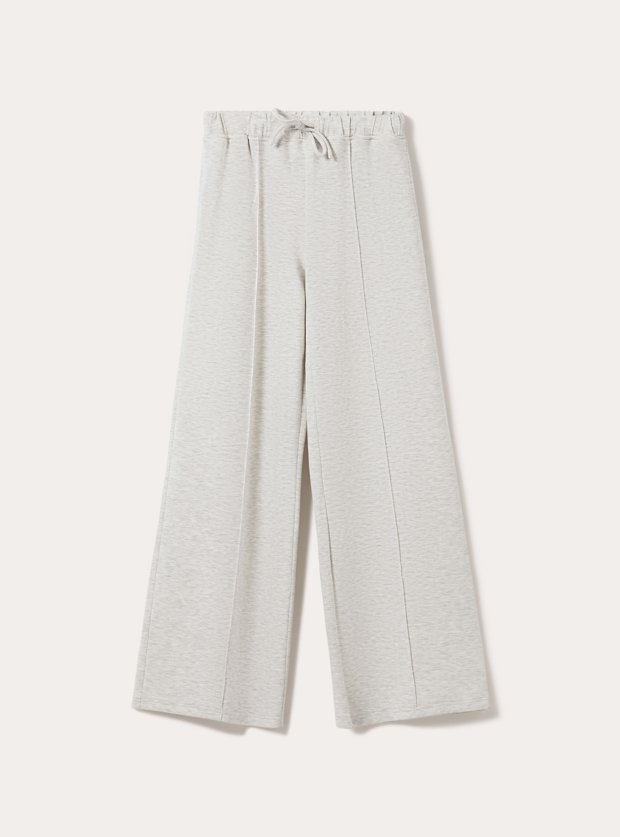 Wide leg soft touch jogger, MGY3 GREY MEL LIGHT