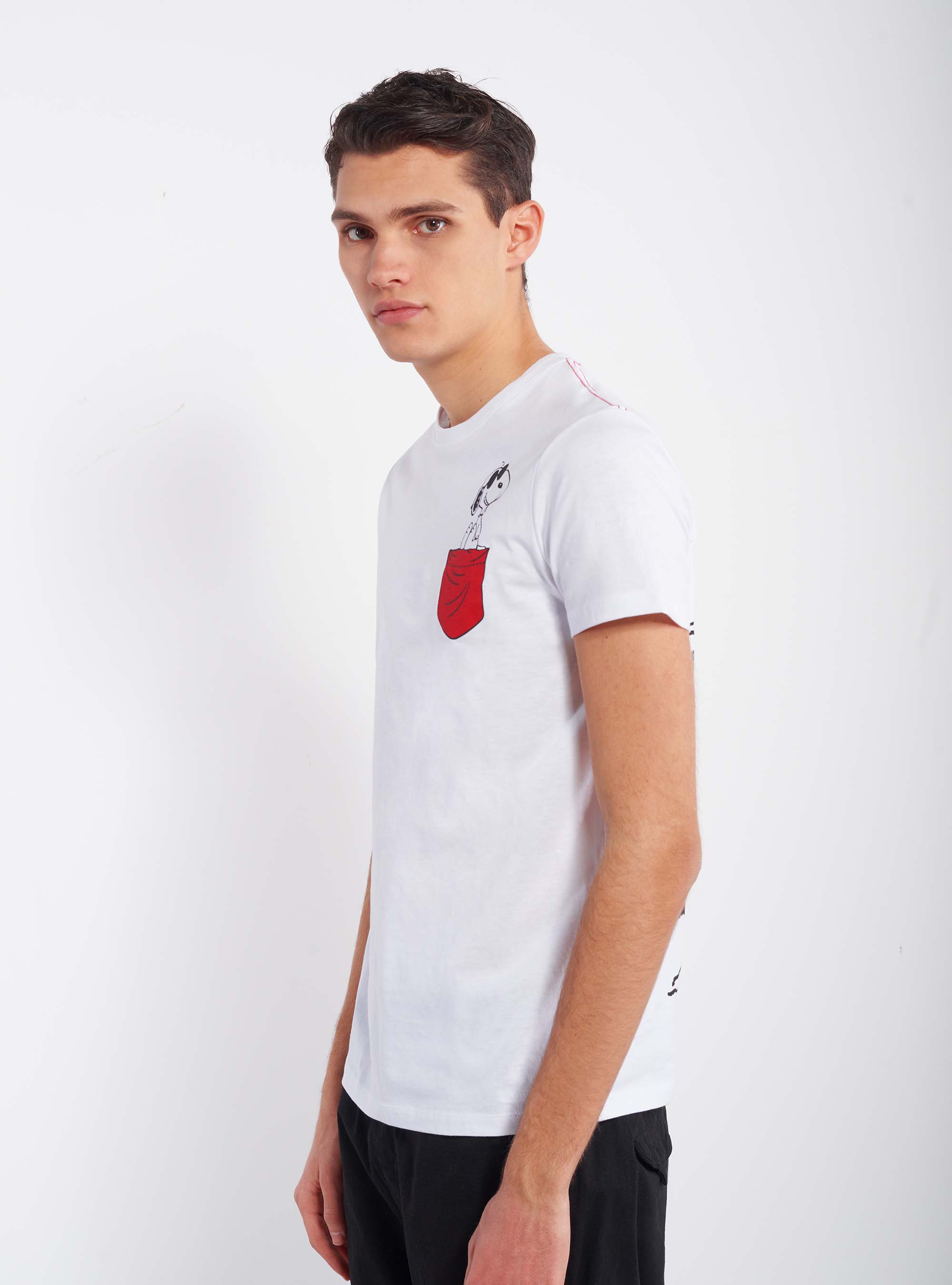 T-Shirt Snoopy für Alcott, C099 WHITE