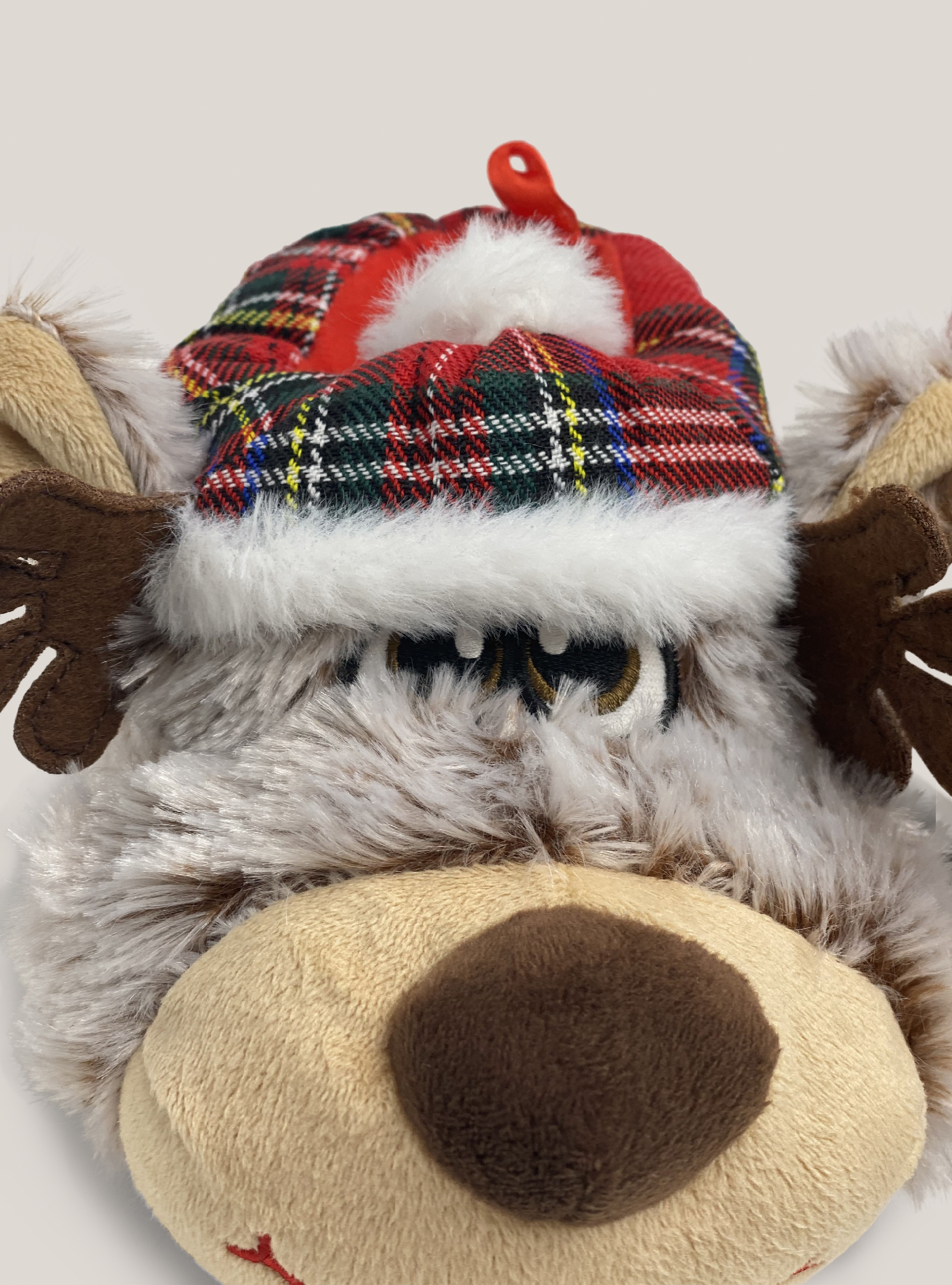 Pantofola natalizia ''mini me'' con renna, REIN REINDEER