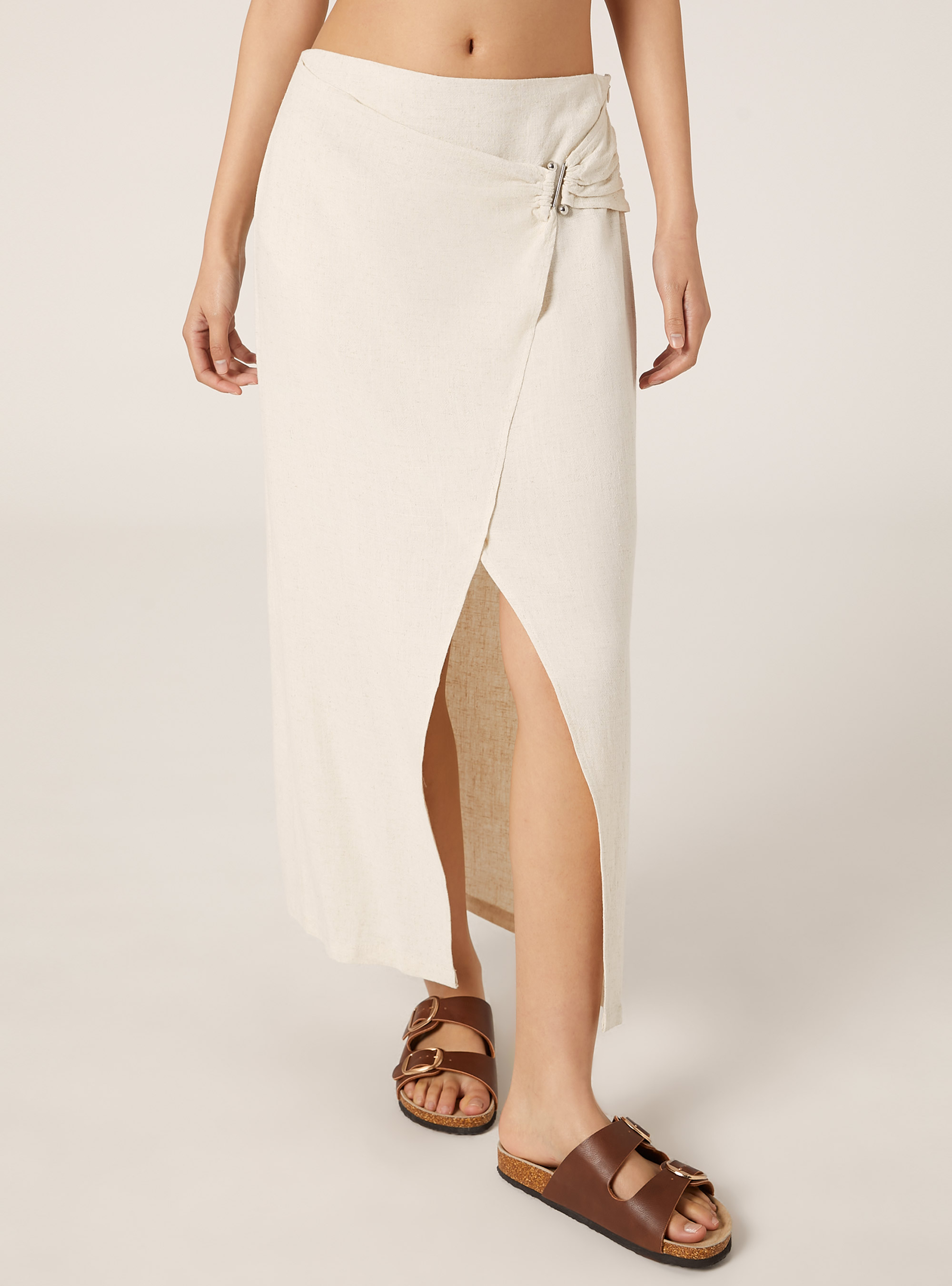 【AAKE】VOLUME MIDI SK Hakea Sheer Midi Skirt in Mint – No.6 Store