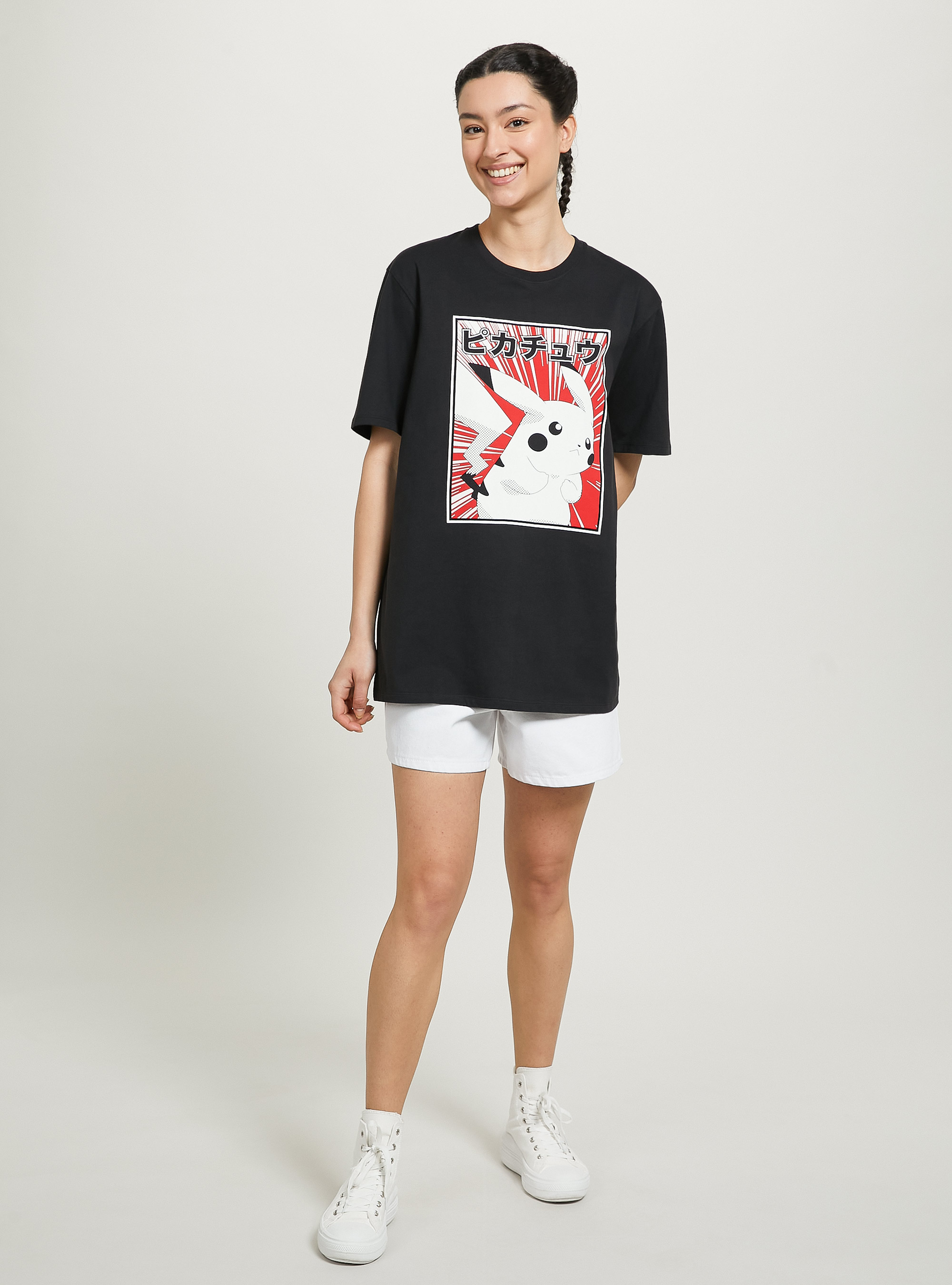 Pokémon / Alcott T-shirt, BK1 BLACK