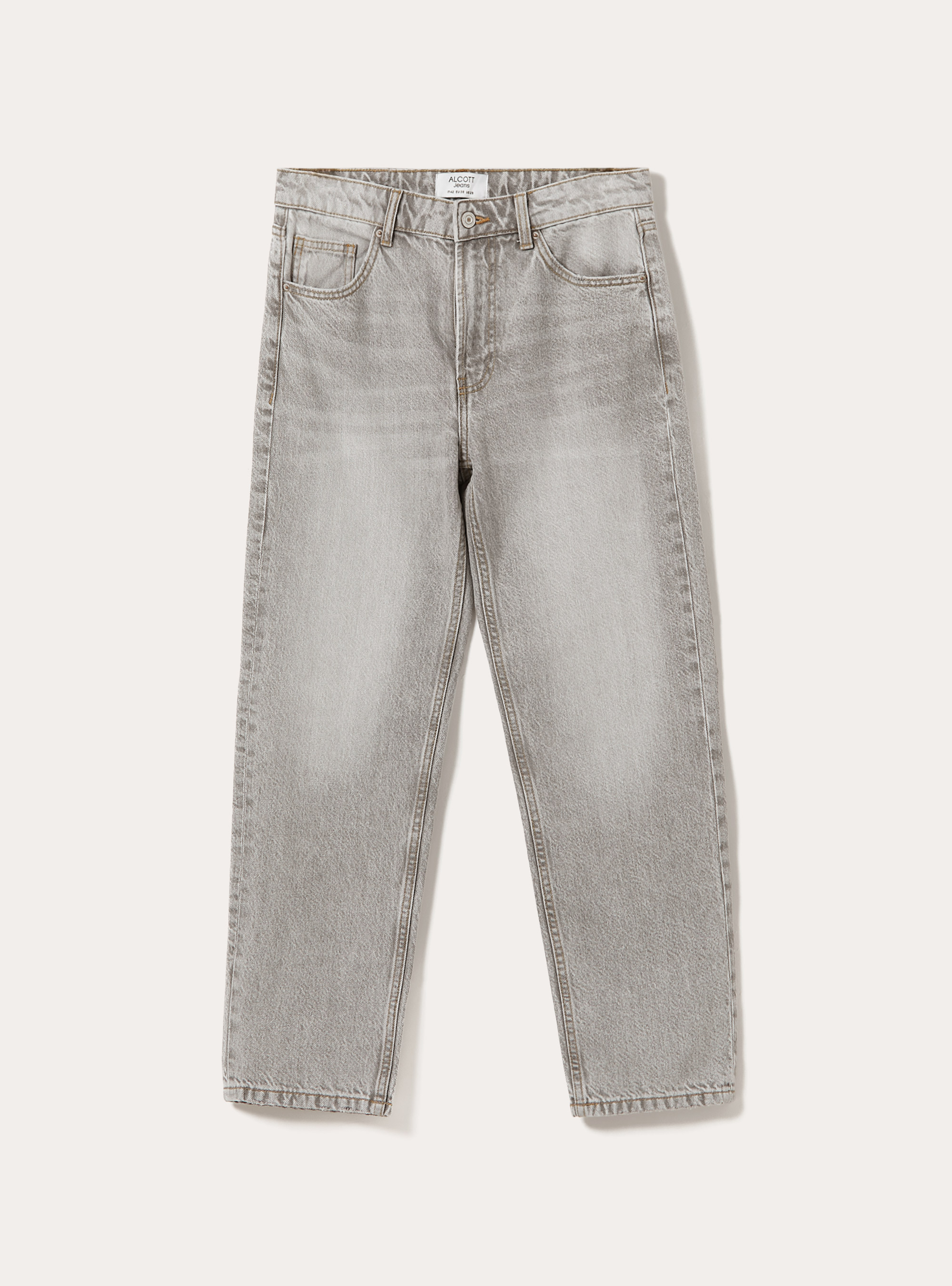 Mom fit jeans, D00G GREY
