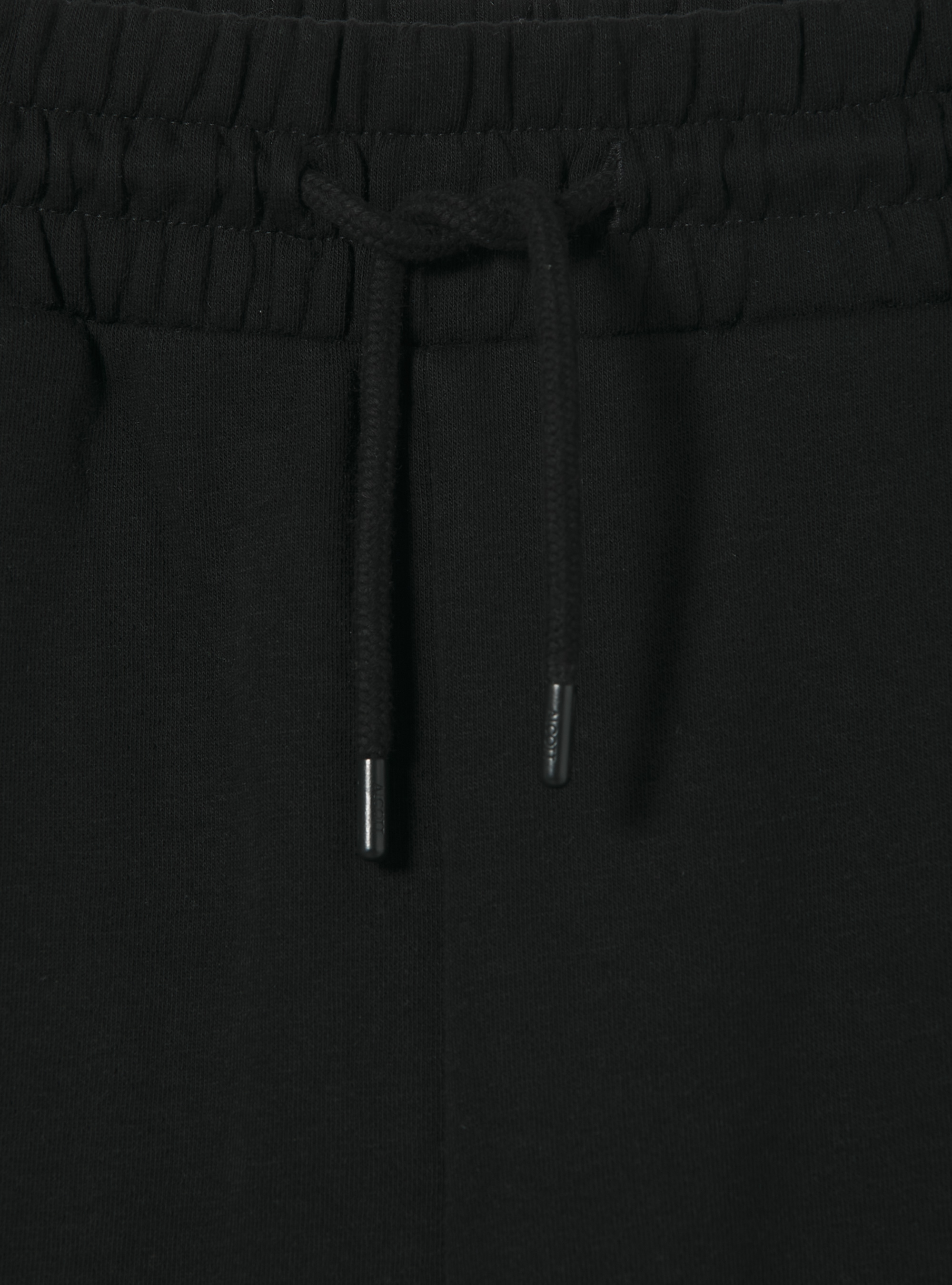 Plush jogger trousers, BK1 BLACK