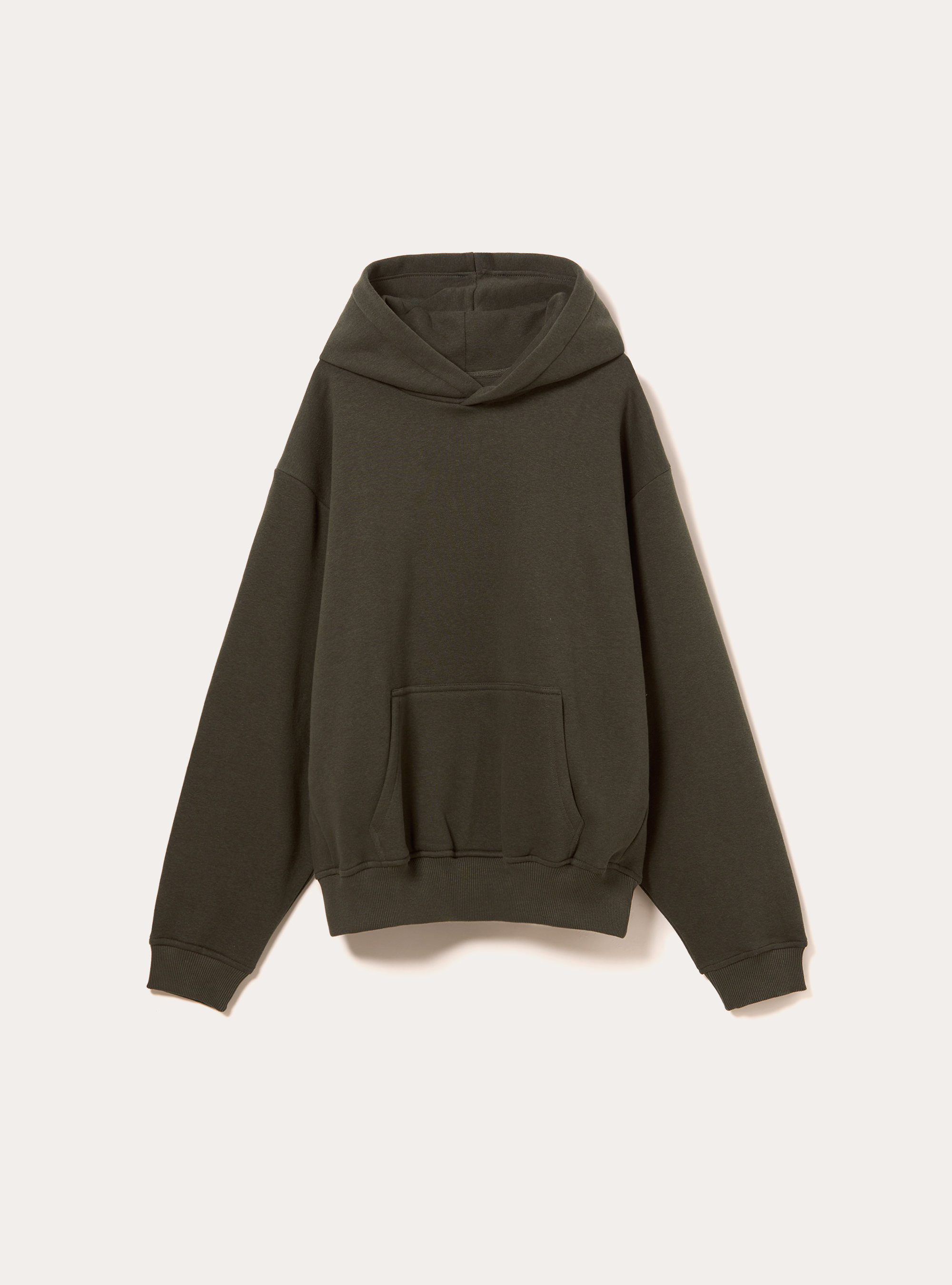 Boxy fit hoodie, KY1 KAKY DARK