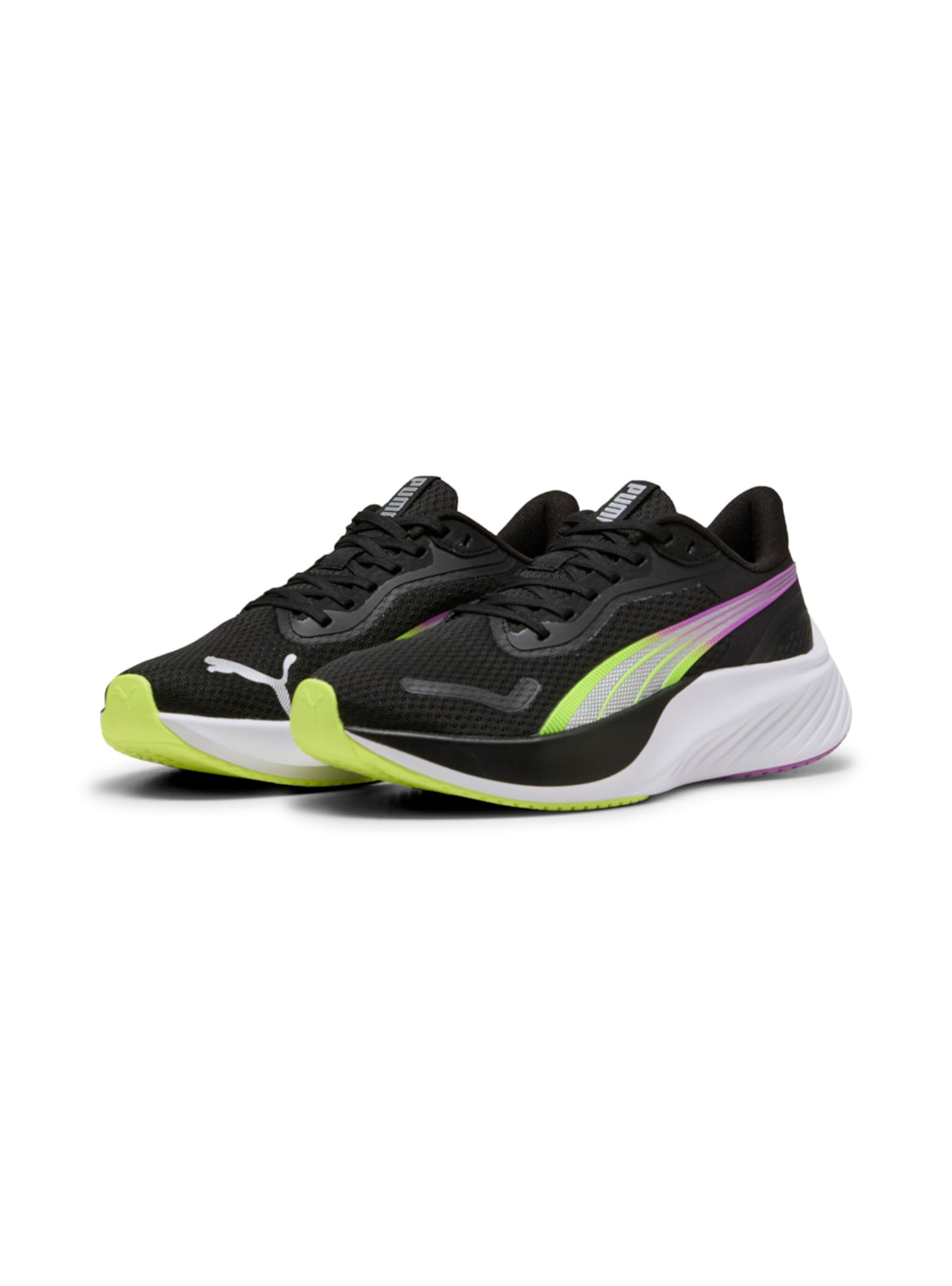 Puma Pounce lite shoes, BLACK/FUXIA B74